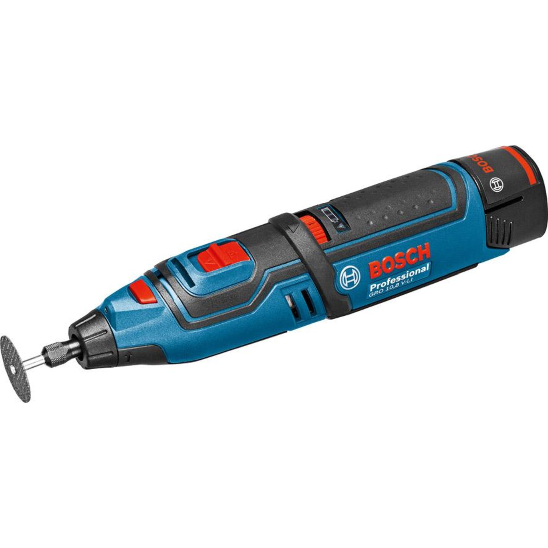 Akku-Rotationswerkzeug GRO 12V-35 Bosch 2x12,0 V 2,0 Ah Ladegerät GAL1230 L-Boxx