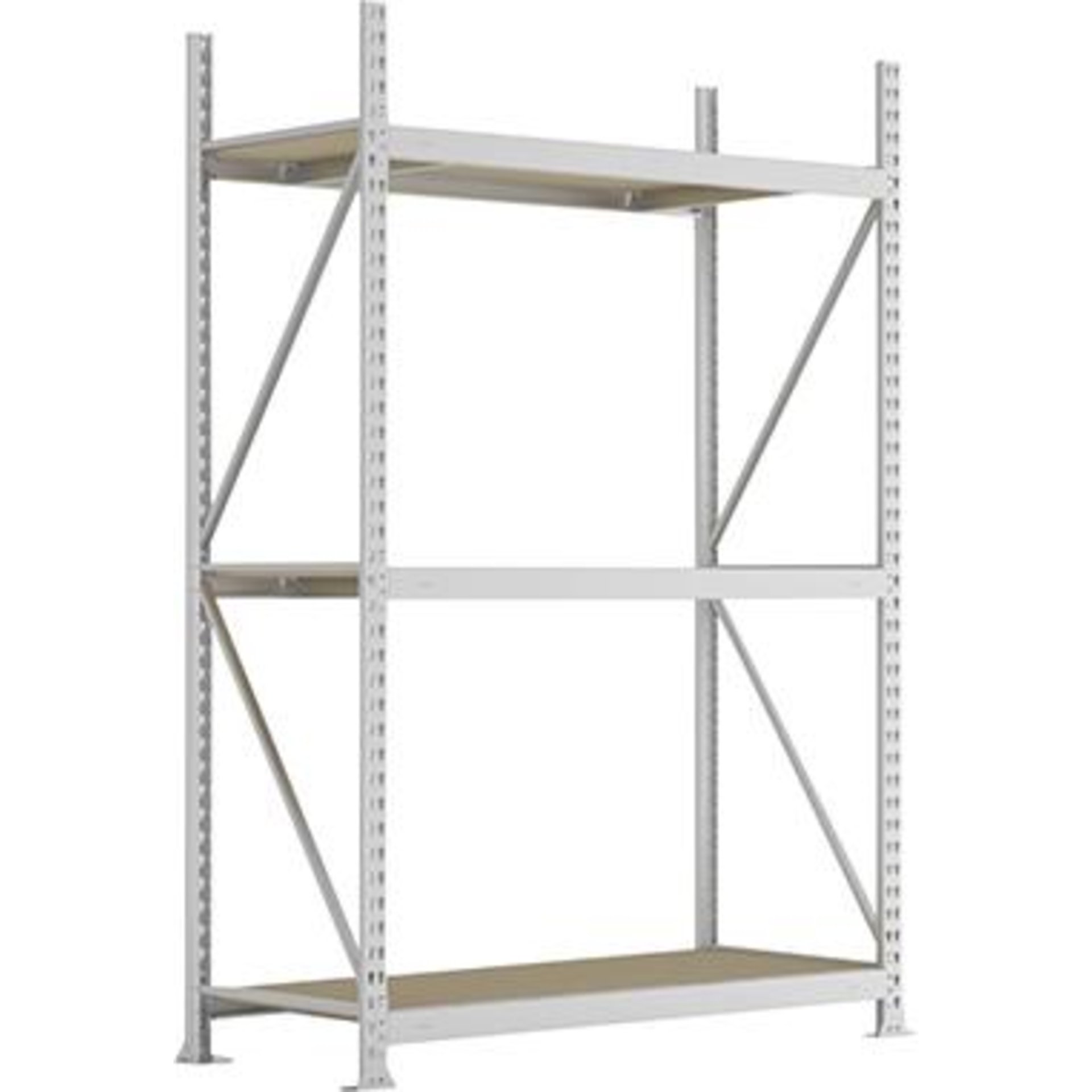 Weitspannregal META MINI-RACK mit Spanplatten