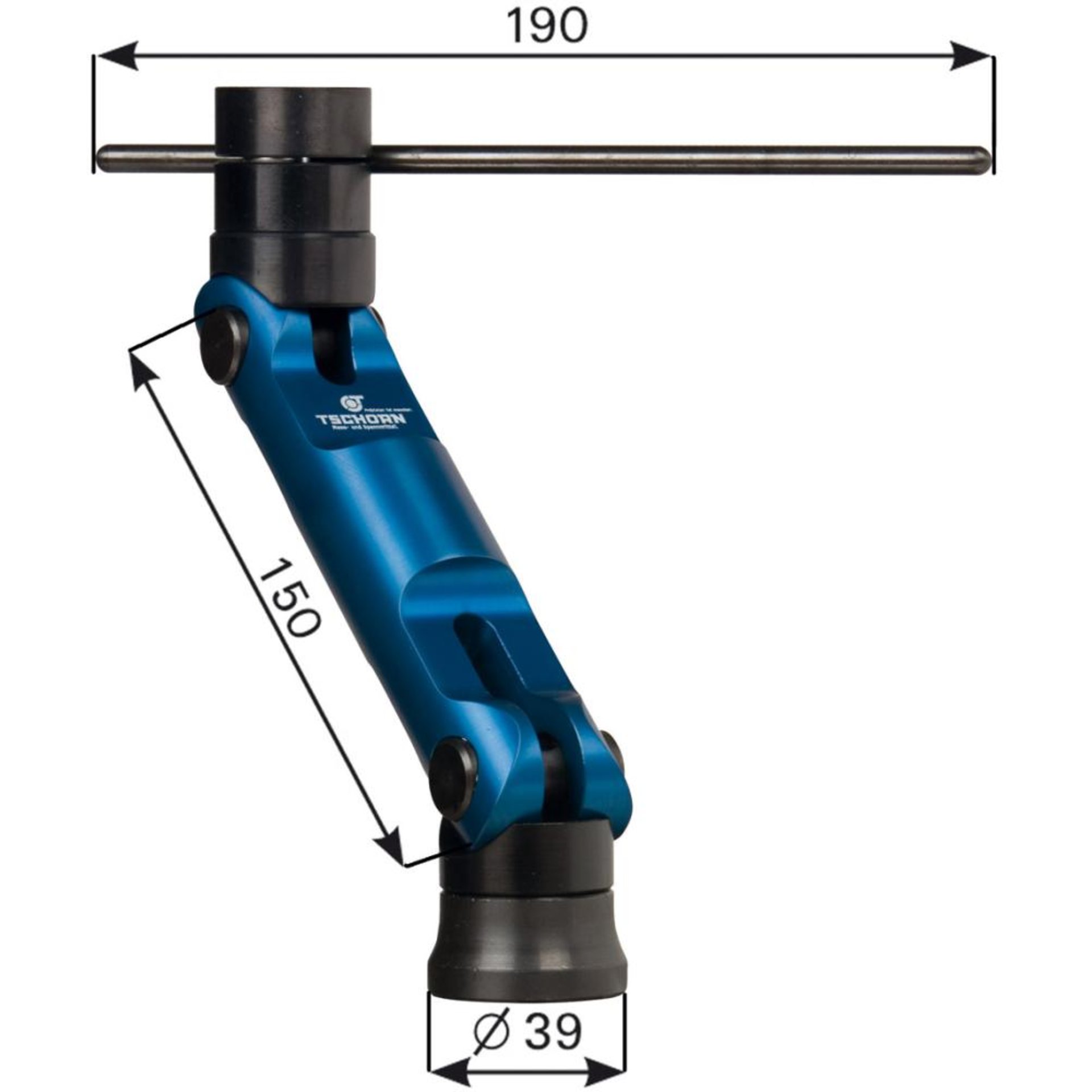 Werkstückanschlag 5D 150mm TSCHORN