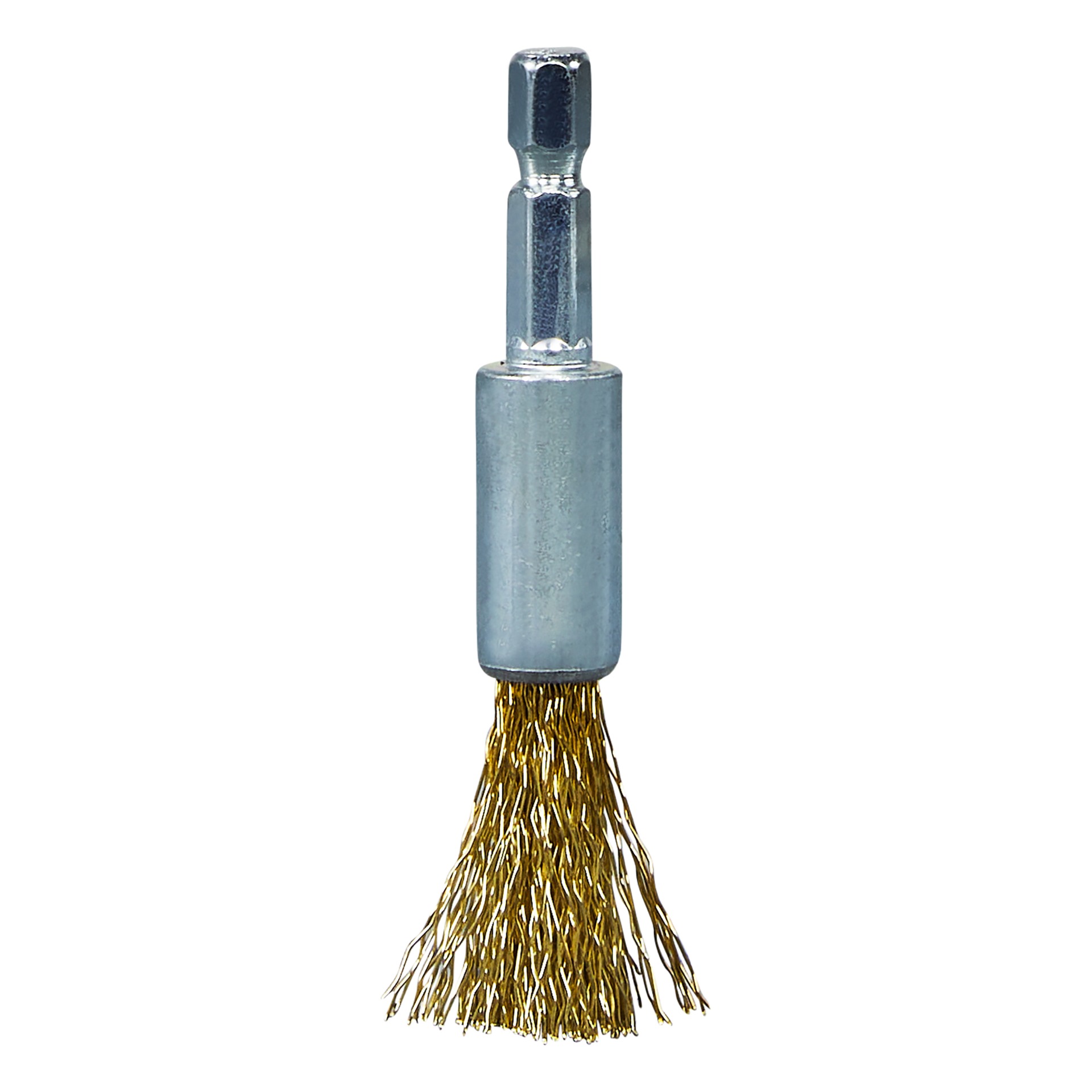 Pinselbürste 12mm 1/4" vermessingt