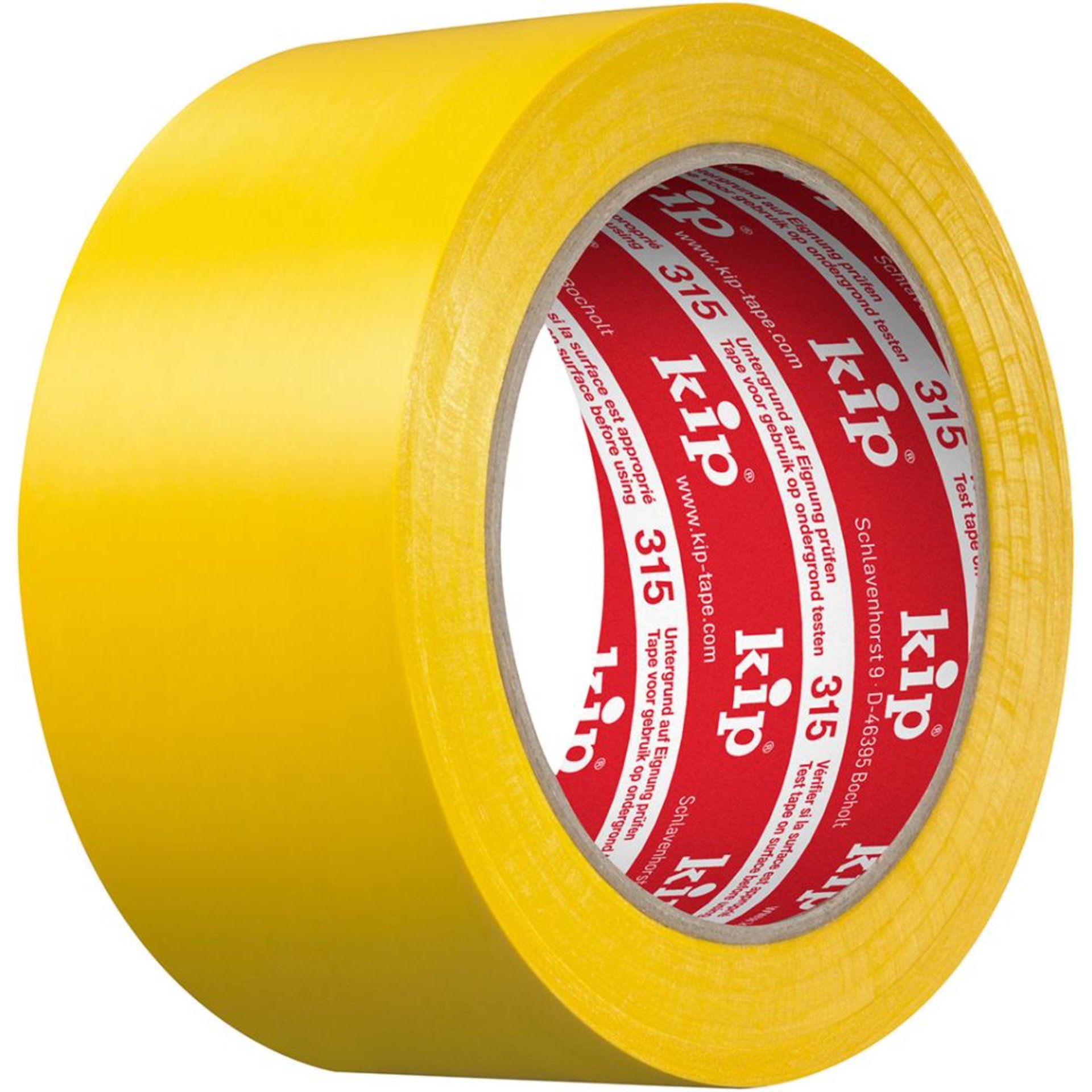 316 PVC-Schutzband glatt gelb 50mmx33m