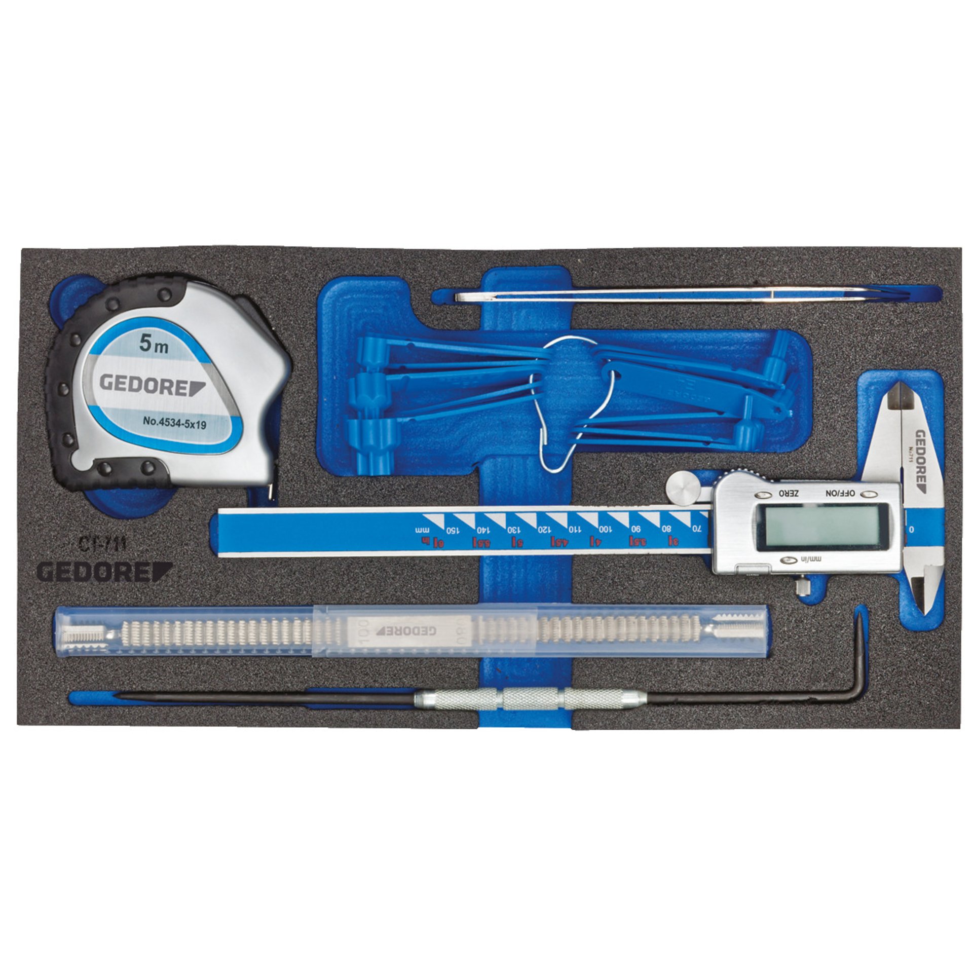 1500 CT1-711 Mess-Sortiment in Check-Tool-Modul