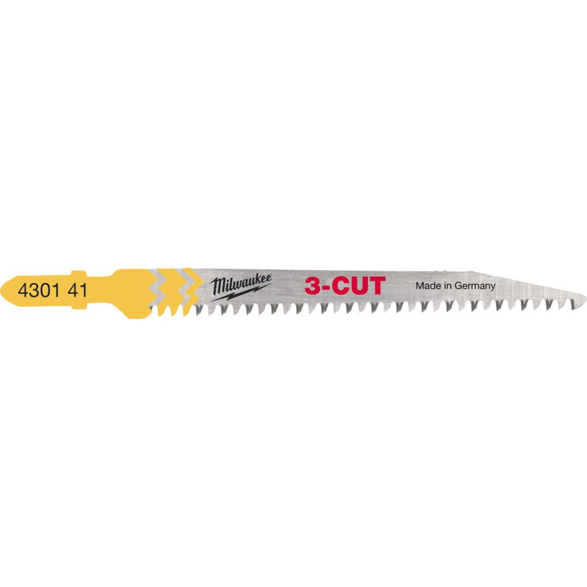 Stichsägeblatt Holz splitterfreie Schnitte 91 x 2,5 mm 3-CUT T234X 5er Pack Milwaukee