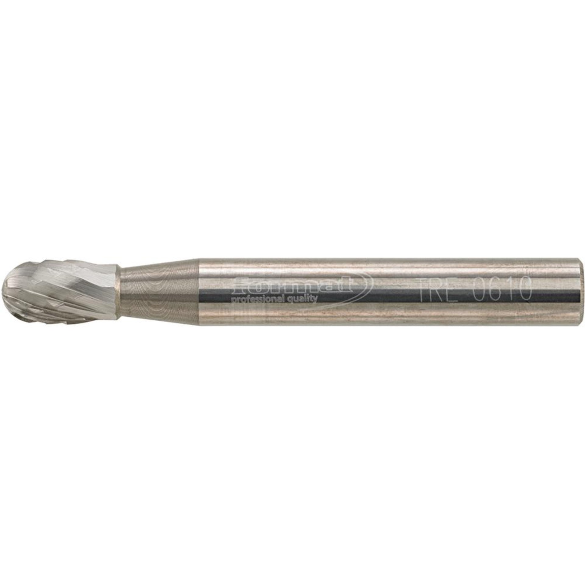 Hartmetallfrässtift (Rotorfräser) DIN 8033 – Schaft-Ø 6 mm, Tropfenform TRE, Zahnung C