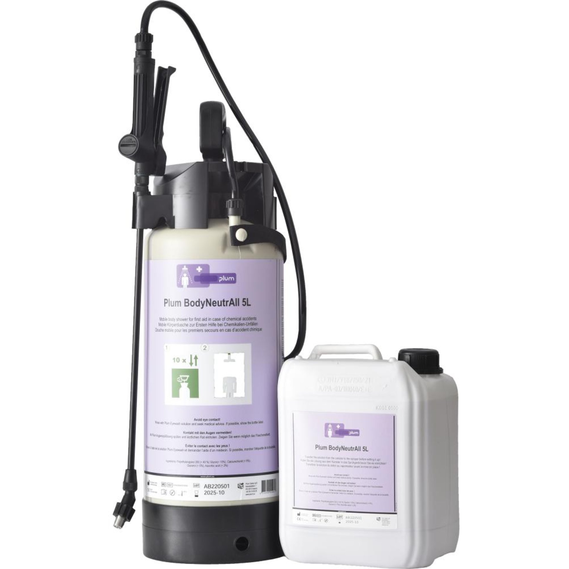 Bodyneutral Sprühgerät mit 5L Flüssigkeit