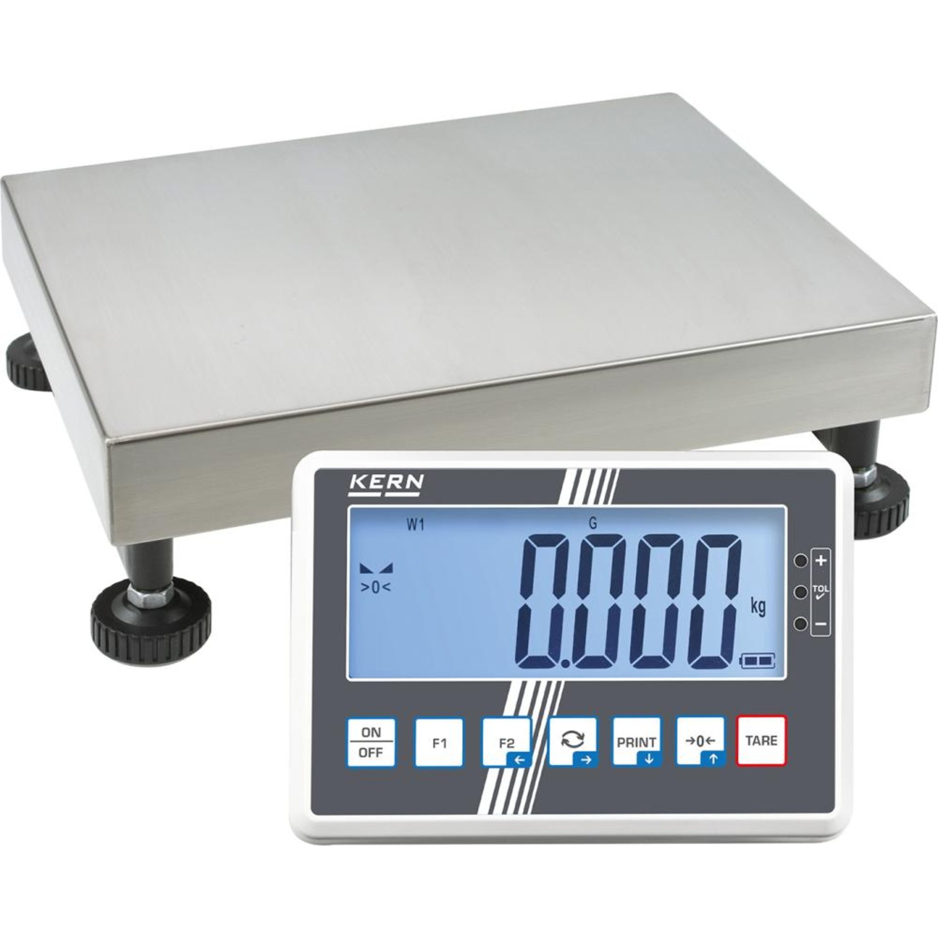 IoT-Line Plattformwaage Wägebereich 30 kg, Ablesbarkeit 0,001 kg