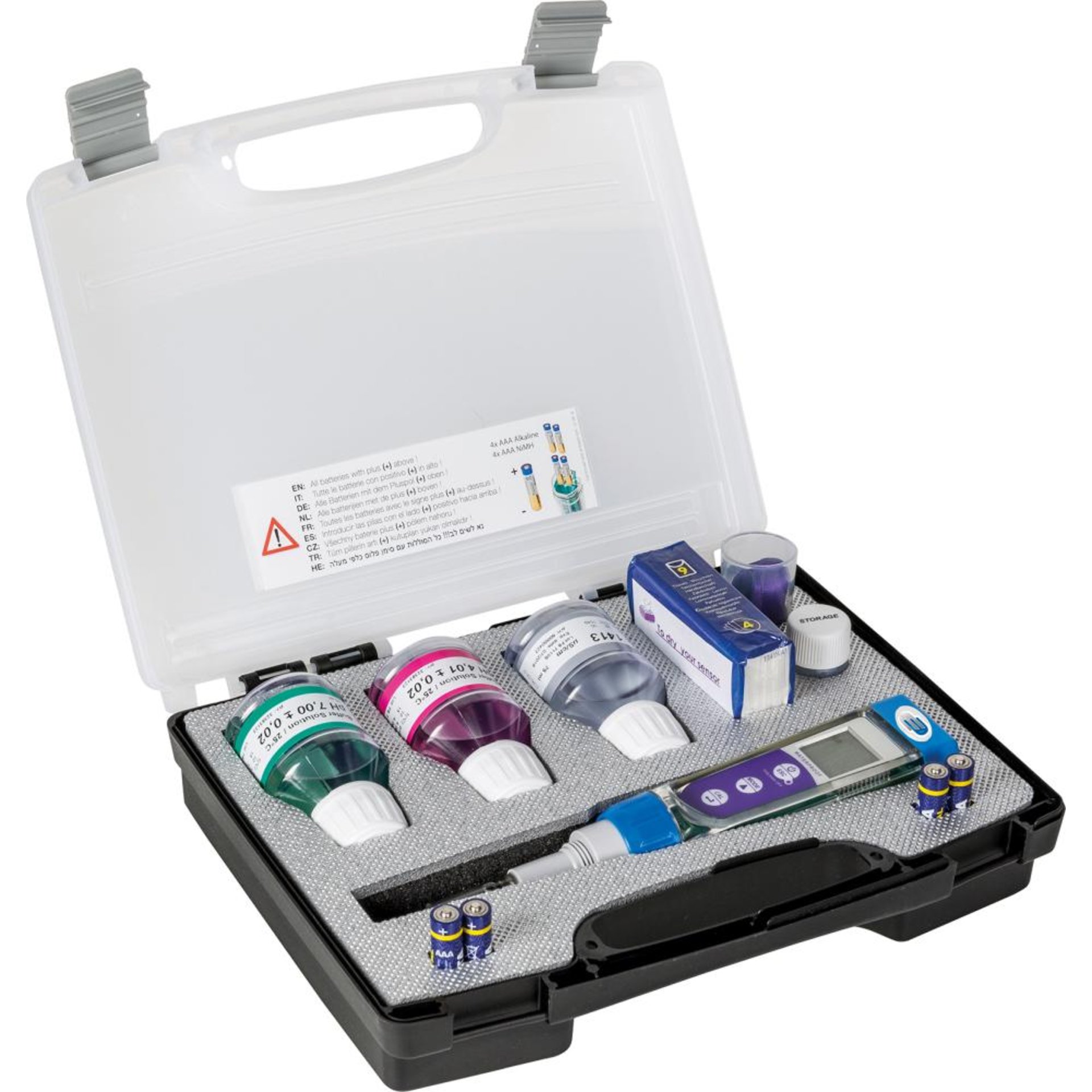 Elektr. Wasseranalyse Set 5