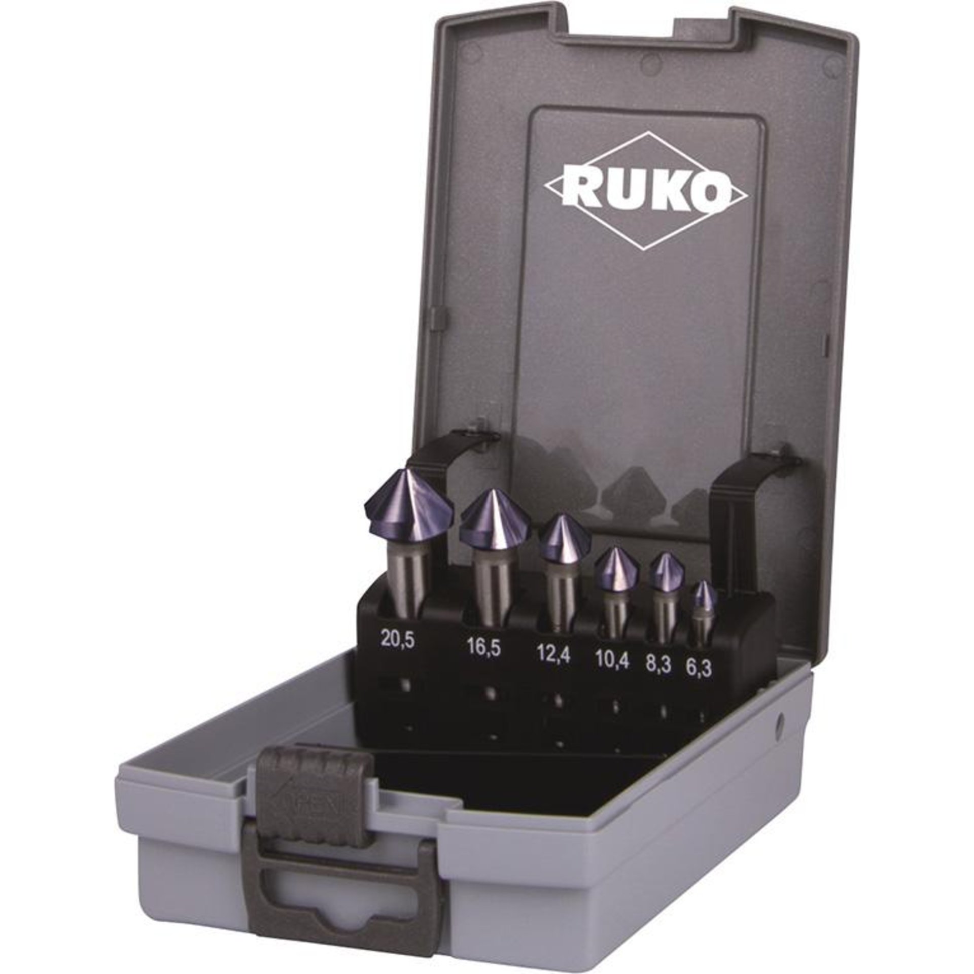 Kegels.-Stz.D335C HSS 90G 6,3 mm-20,5mm TiAlN RUKO