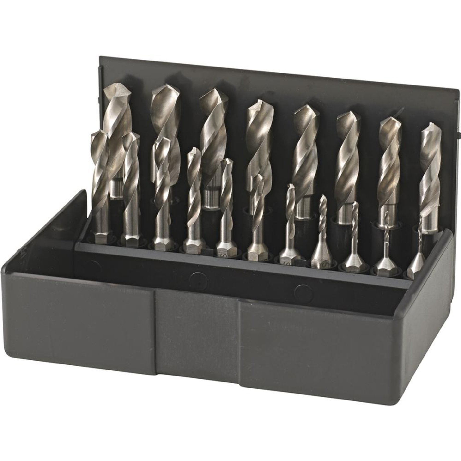 Bit-Satz Spiralbohrer HSS1-10mm 19-teilig VÖLKEL