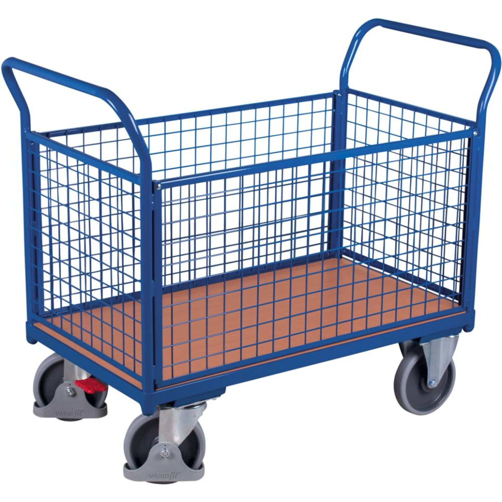 Vierwandwagen mit Gitterwänden