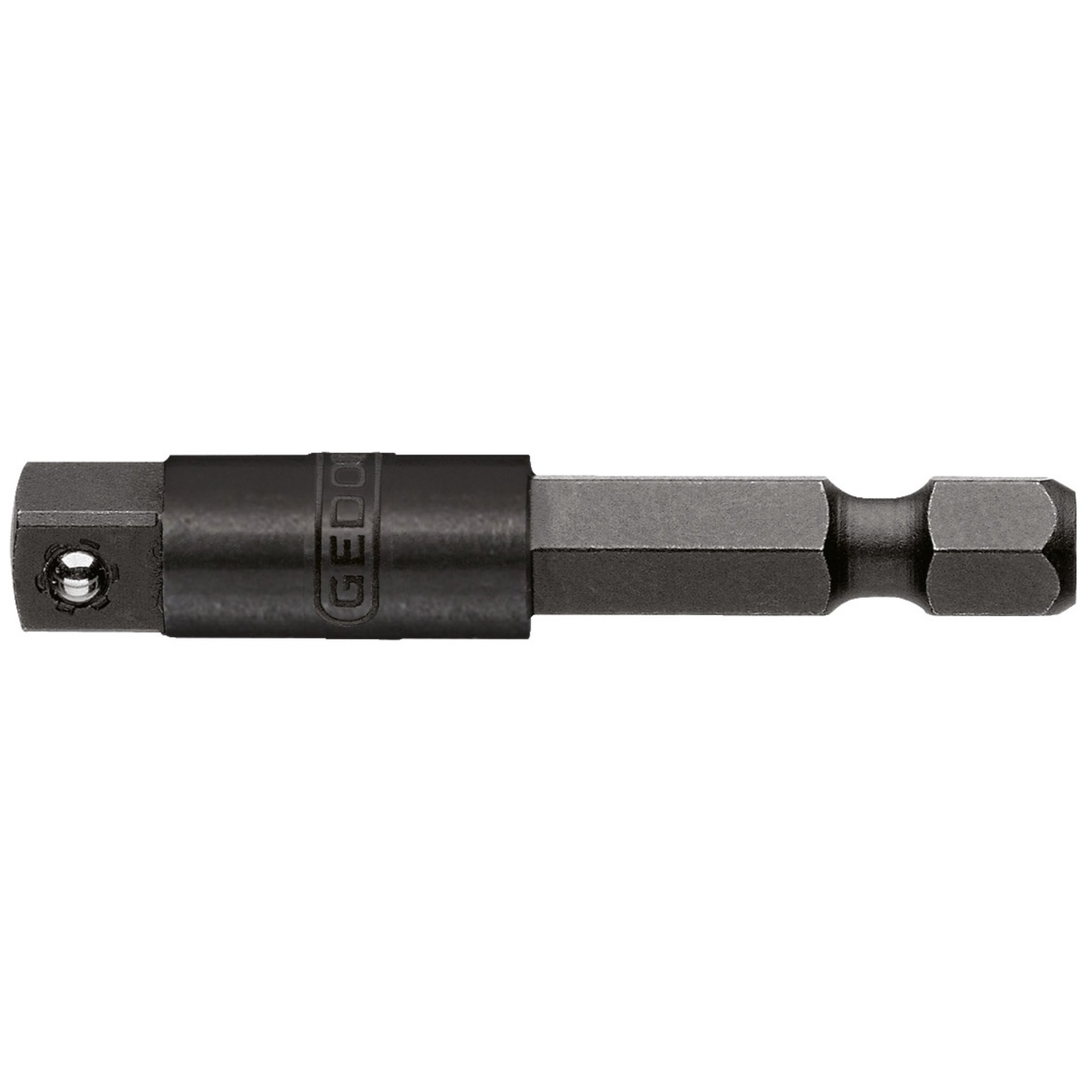 673 6,3 Einsatz-Halter 1/4" 6-kant - 1/4" 4-kant