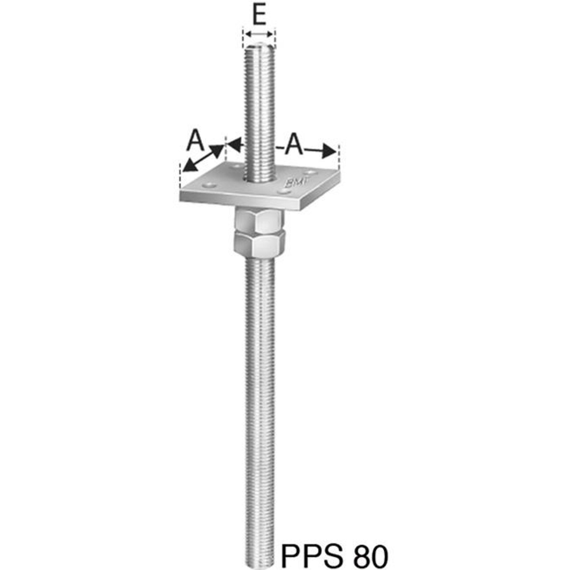 SST Stützenfuß PPB75G-R