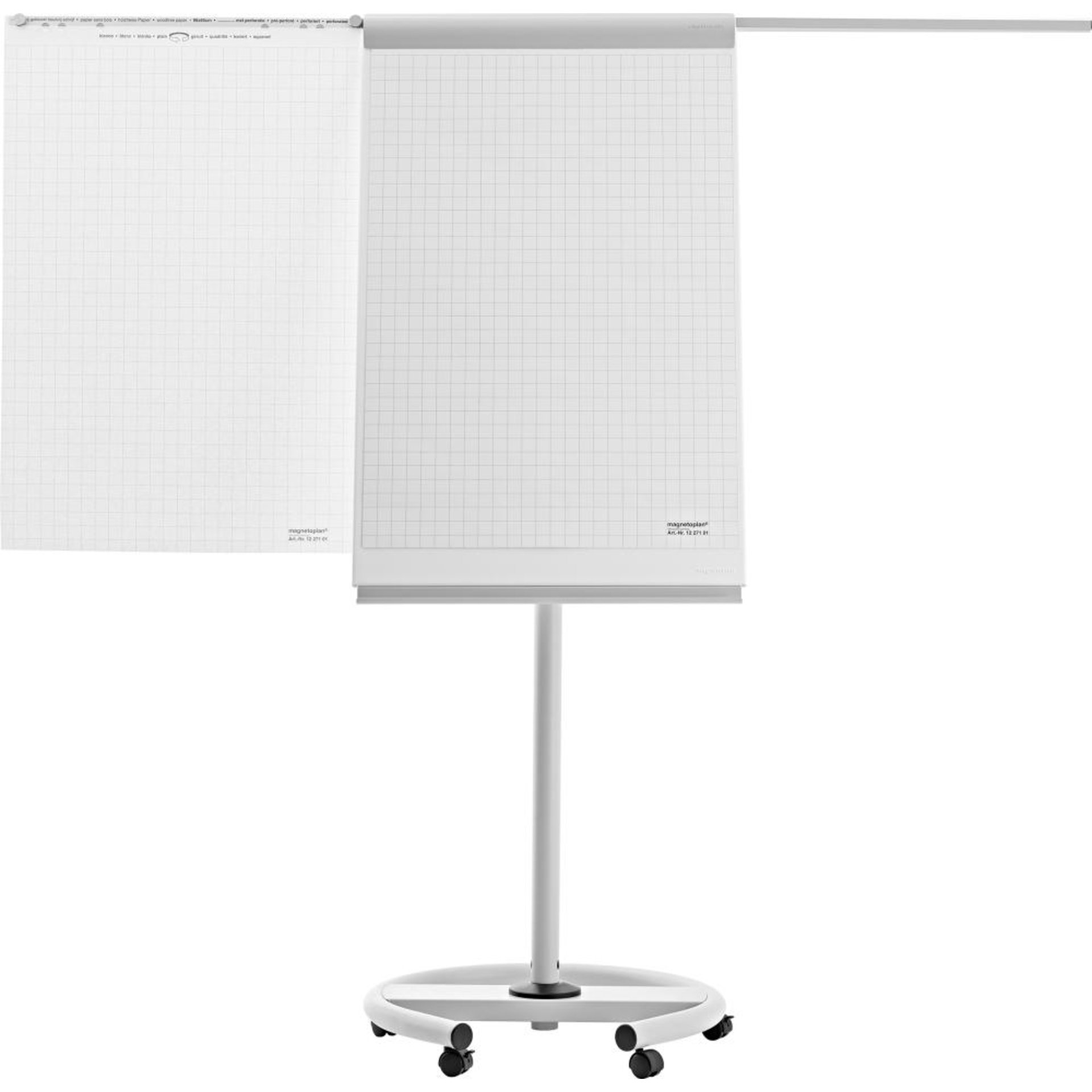 Flipchart fahrbar De Luxe Magnetoplan