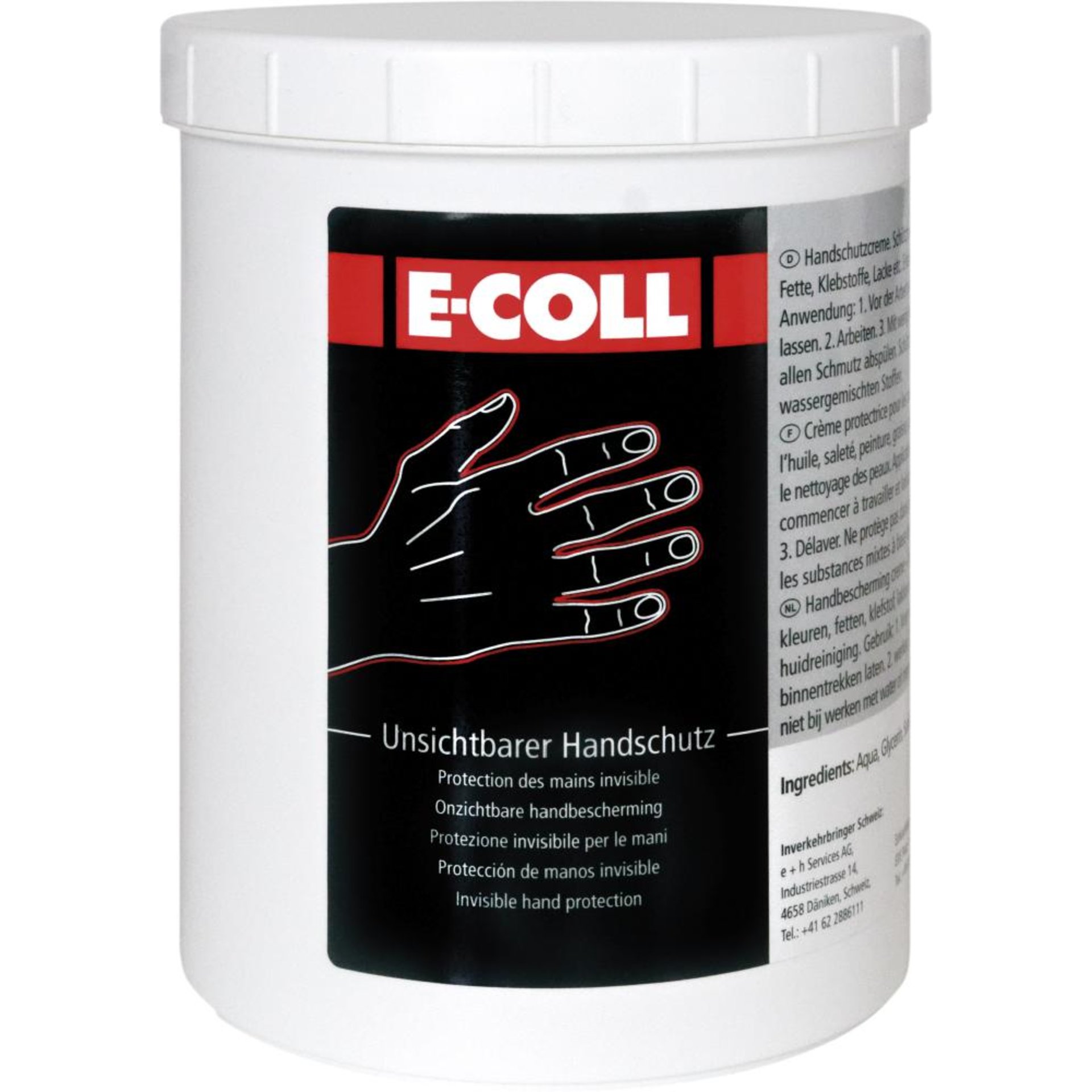 Handschutz unsichtbar 1L Dose E-COLL
