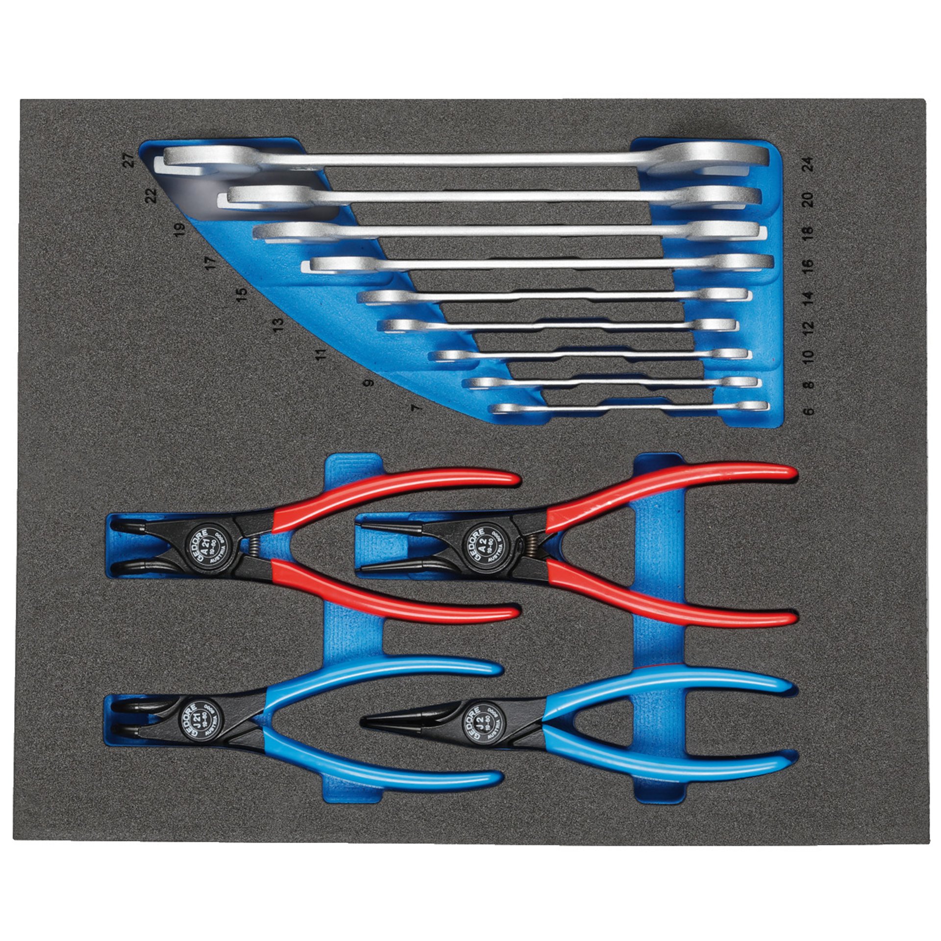 TS CT2-6-8000 Werkzeugsortiment in 2/4 Check-Tool-Modul