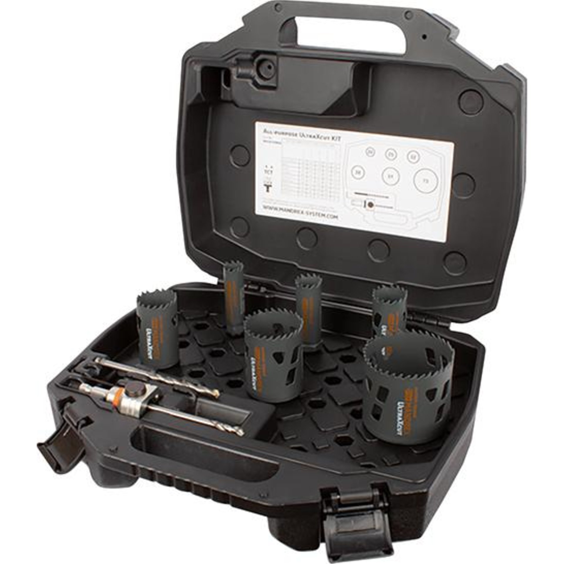 Lochsägen Set MXqs All Purpose Ultra Xcut Elektriker D57,64,68, 79,83mm Mandrex