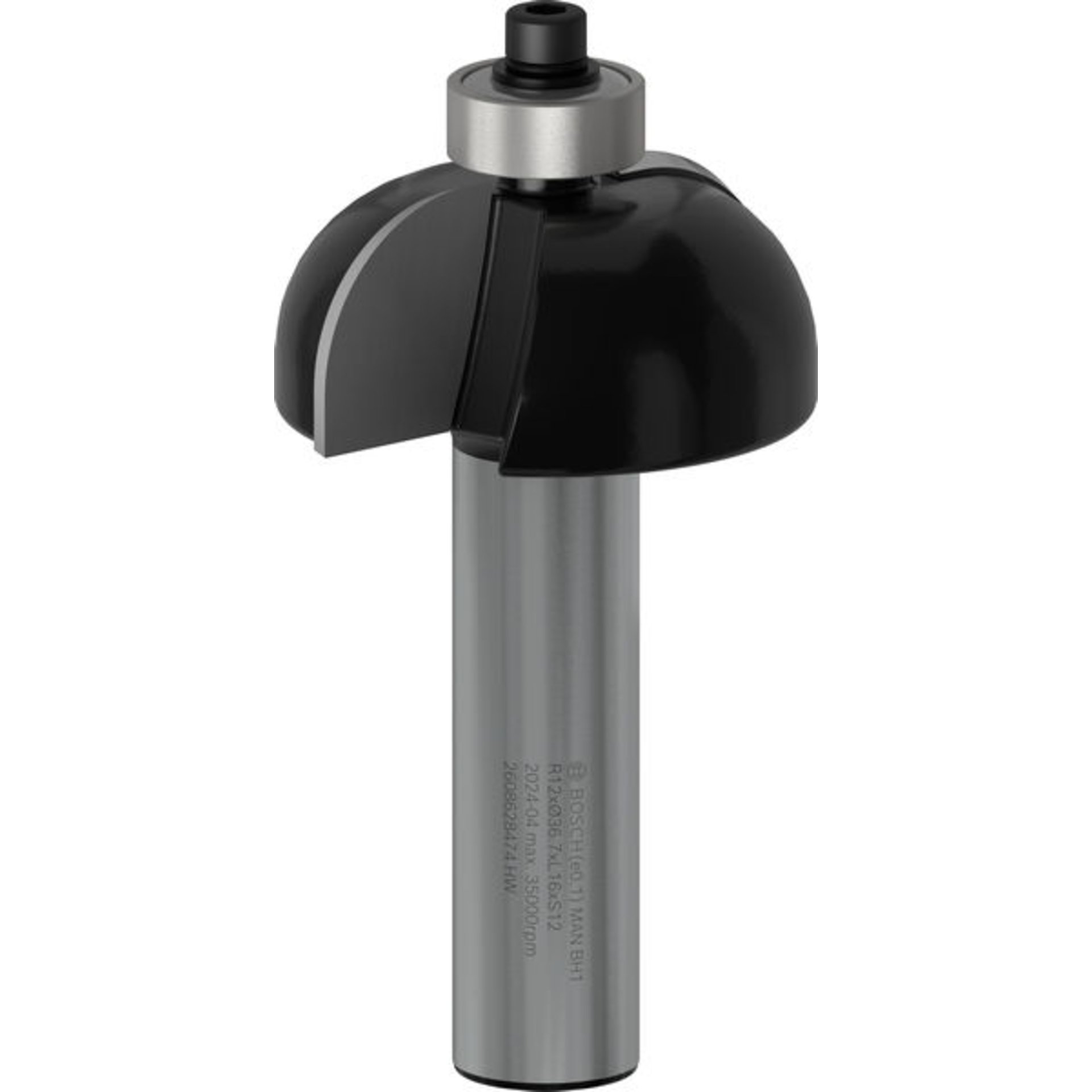 PRO Hohlkehlfräser, R 12, S 12, D 36,7 mm