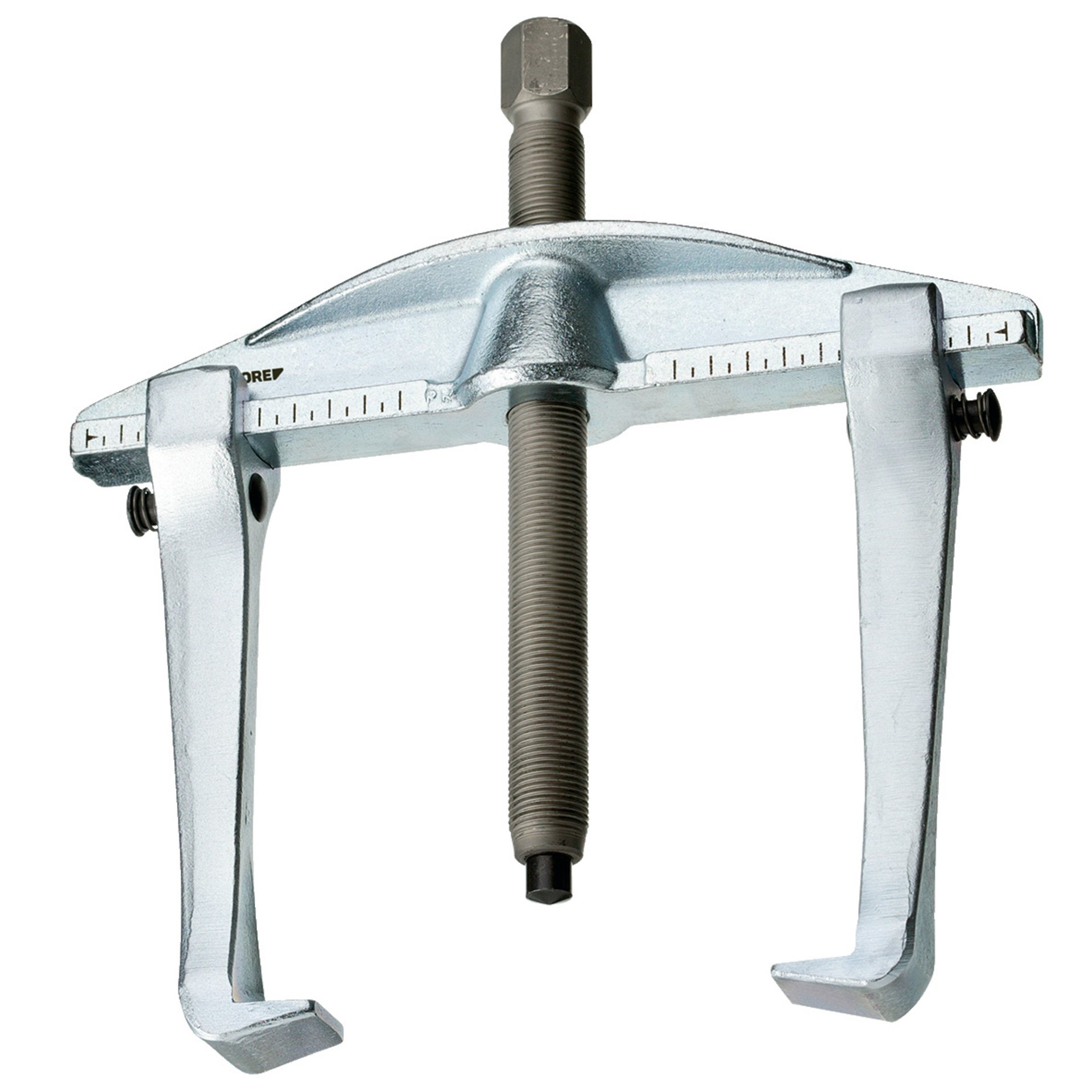 1.04/1A-B Universal-Abzieher, 2-armig, 130 x 100 mm, mit Hakenbremse