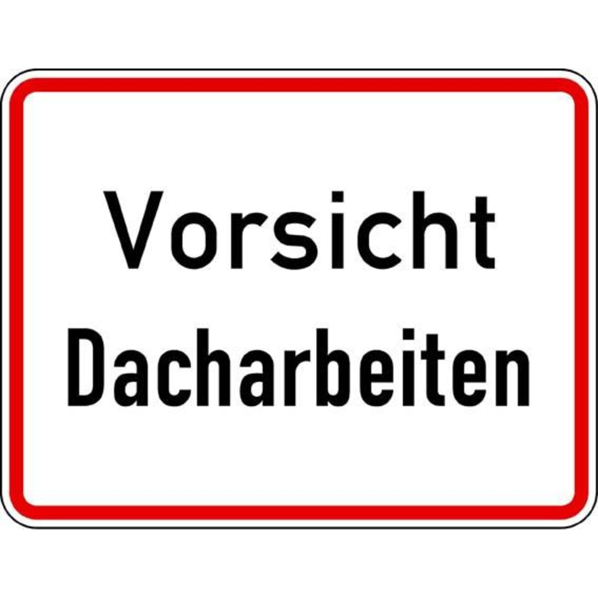 Warn- und Hinweisschild