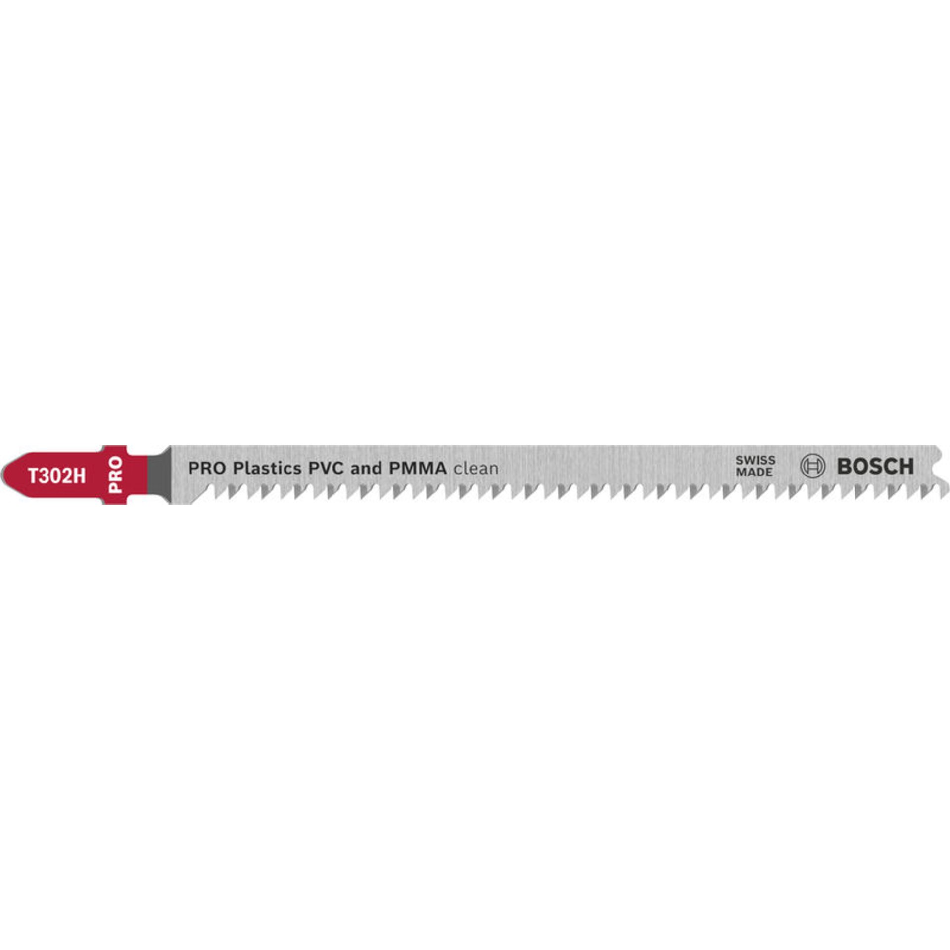 PRO Plastics PVC and PMMA clean T302H Stichsägeblatt, 132 mm, 5-tlg.