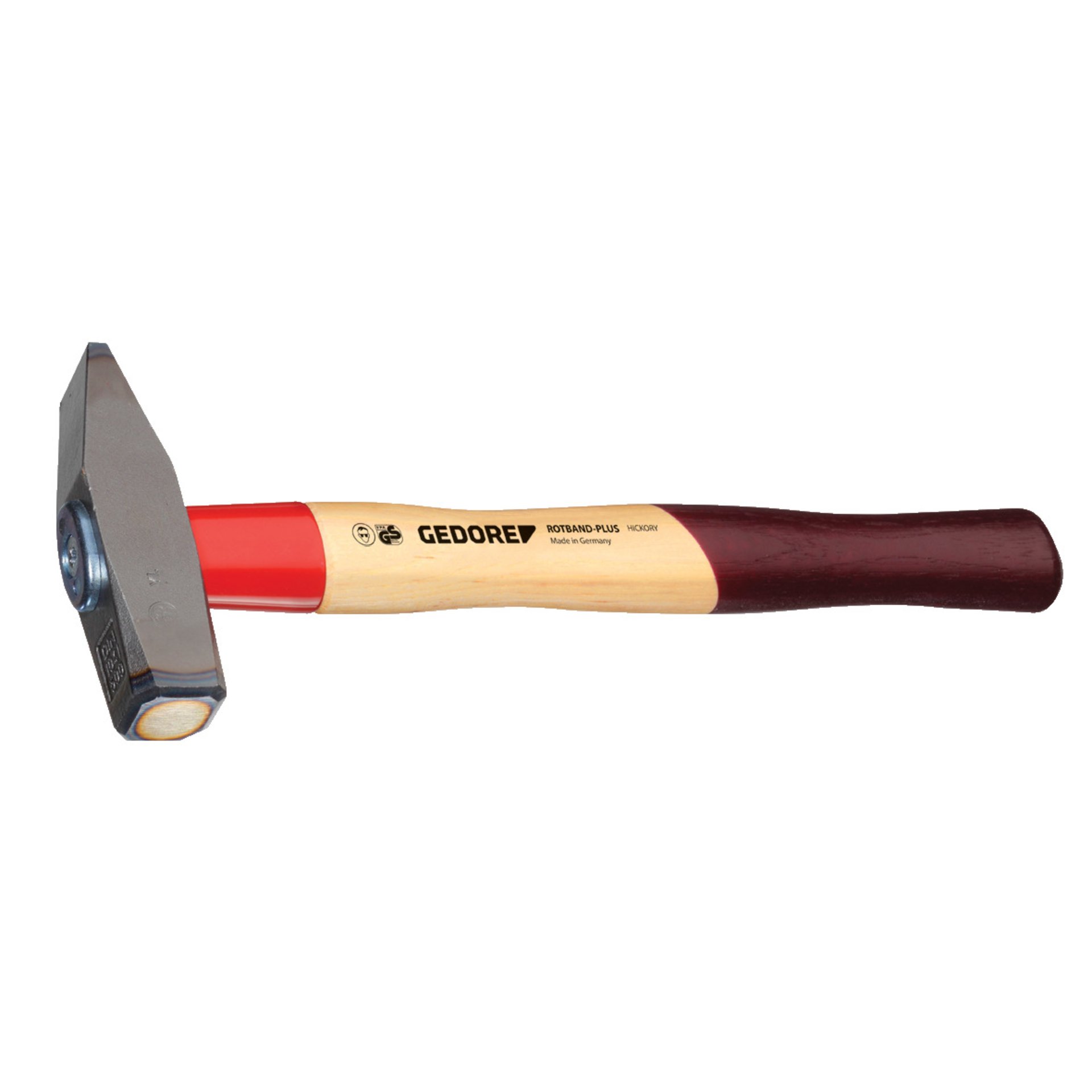 600 IH-500 Schlosserhammer ROTBAND-PLUS mit Hickorystiel, 500 g
