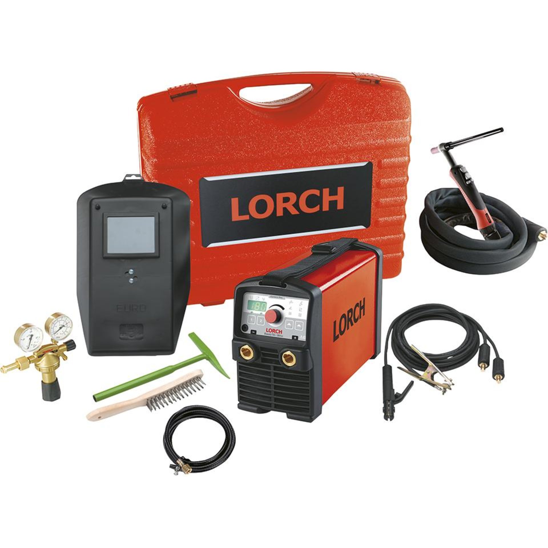 HandyTIG 180 DC CP mit WIG-Montagepack LORCH