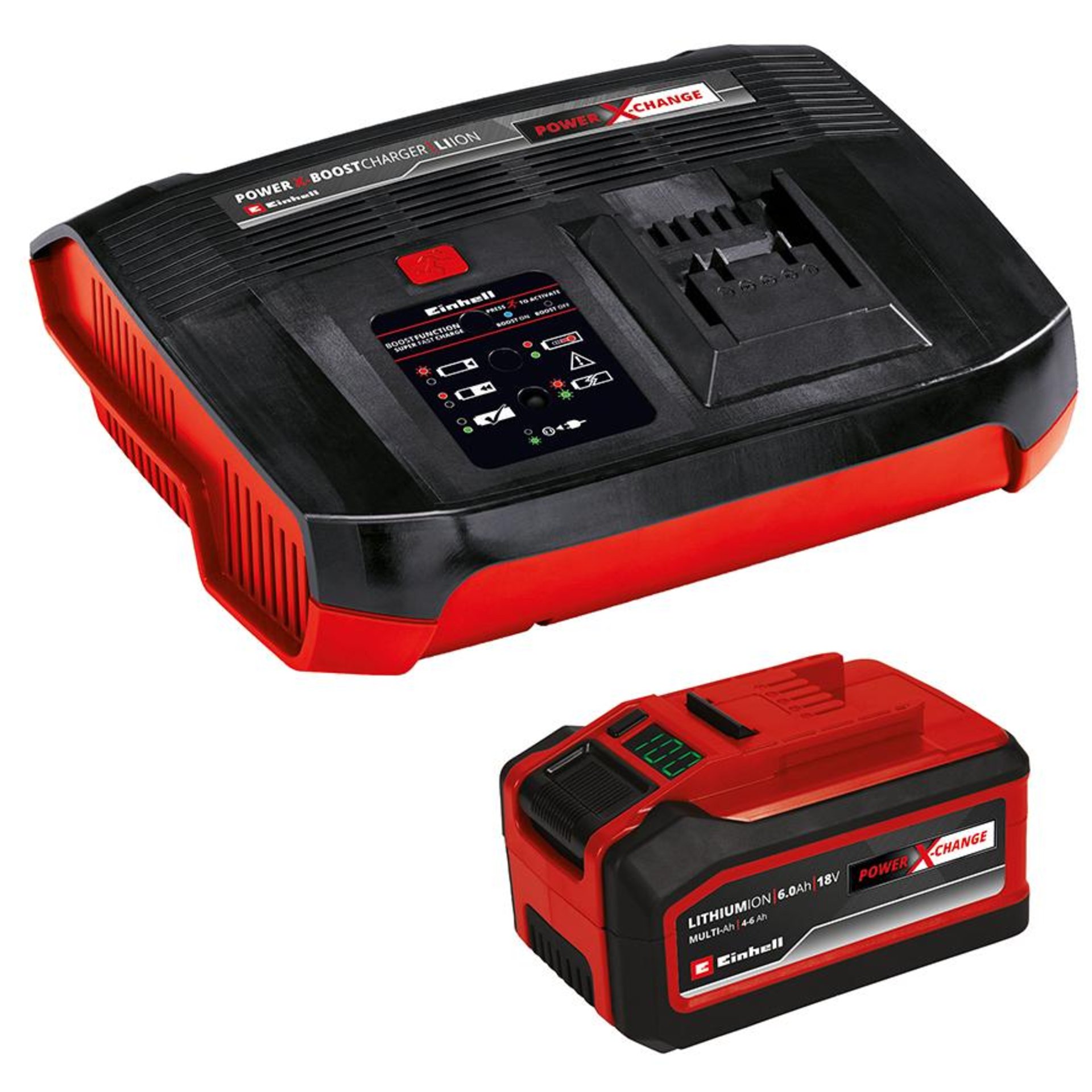 Starter Kit 18V 4-6Ah & 6A Boostcharger