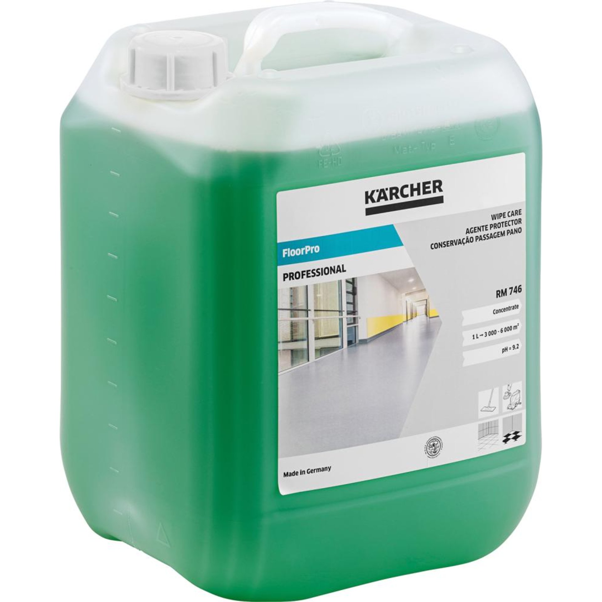 Wischpflege a 10 ltr RM 746 Kärcher