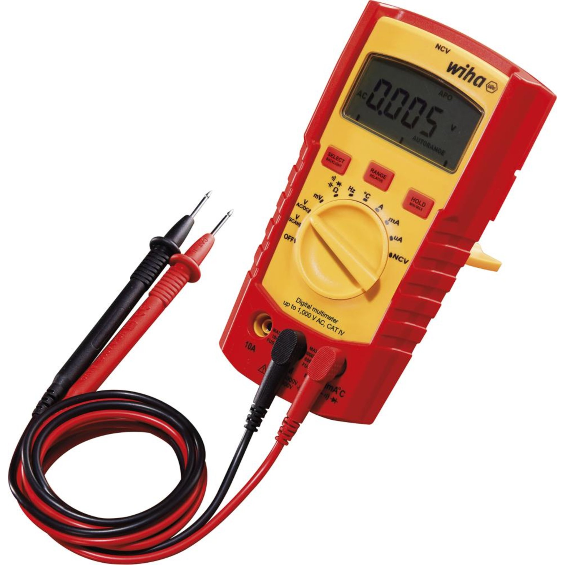 Digital-Multimeter 0-1000 V AC, CAT IV Wiha