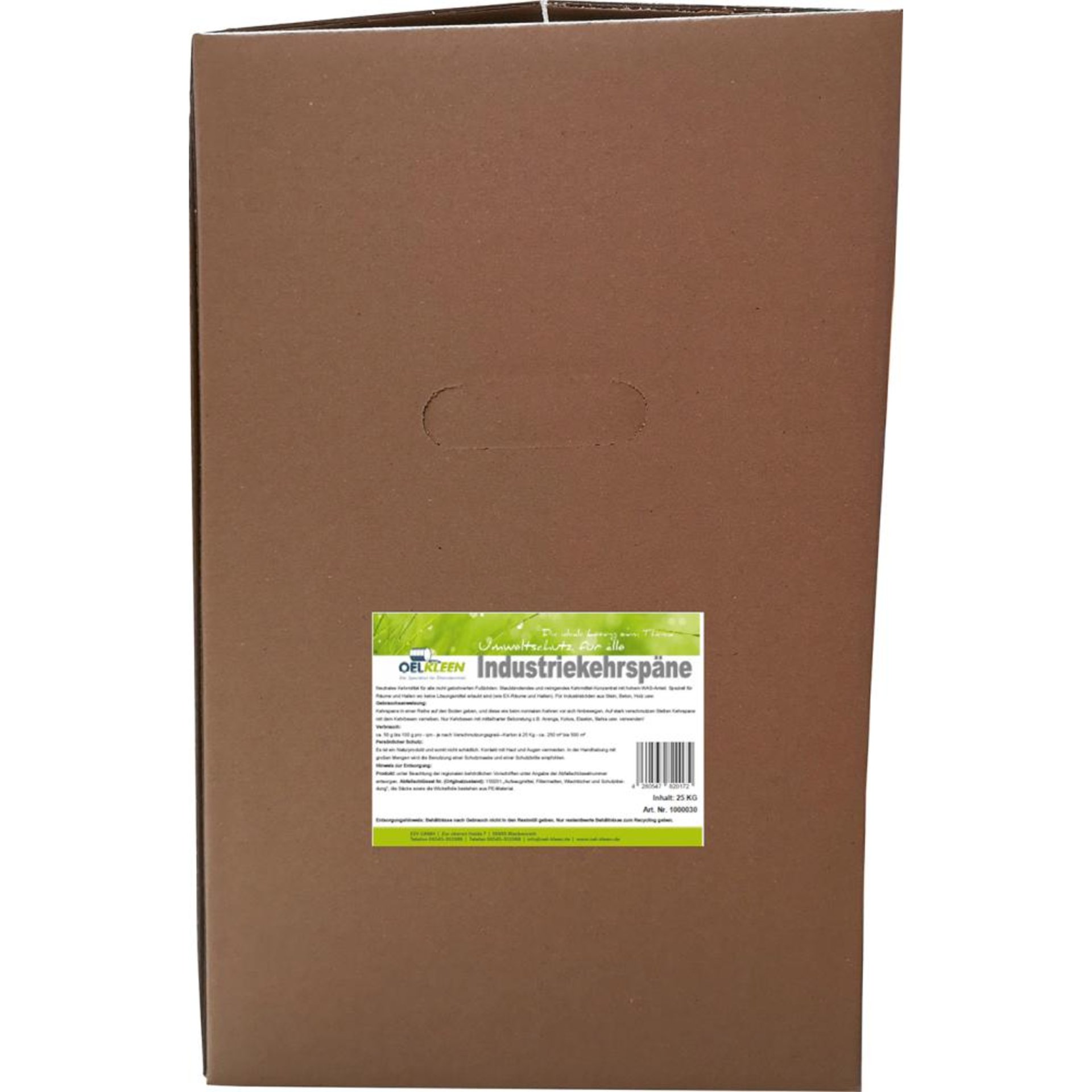 Industriekehrspäne grün 25kg Karton OEL-KLEEN