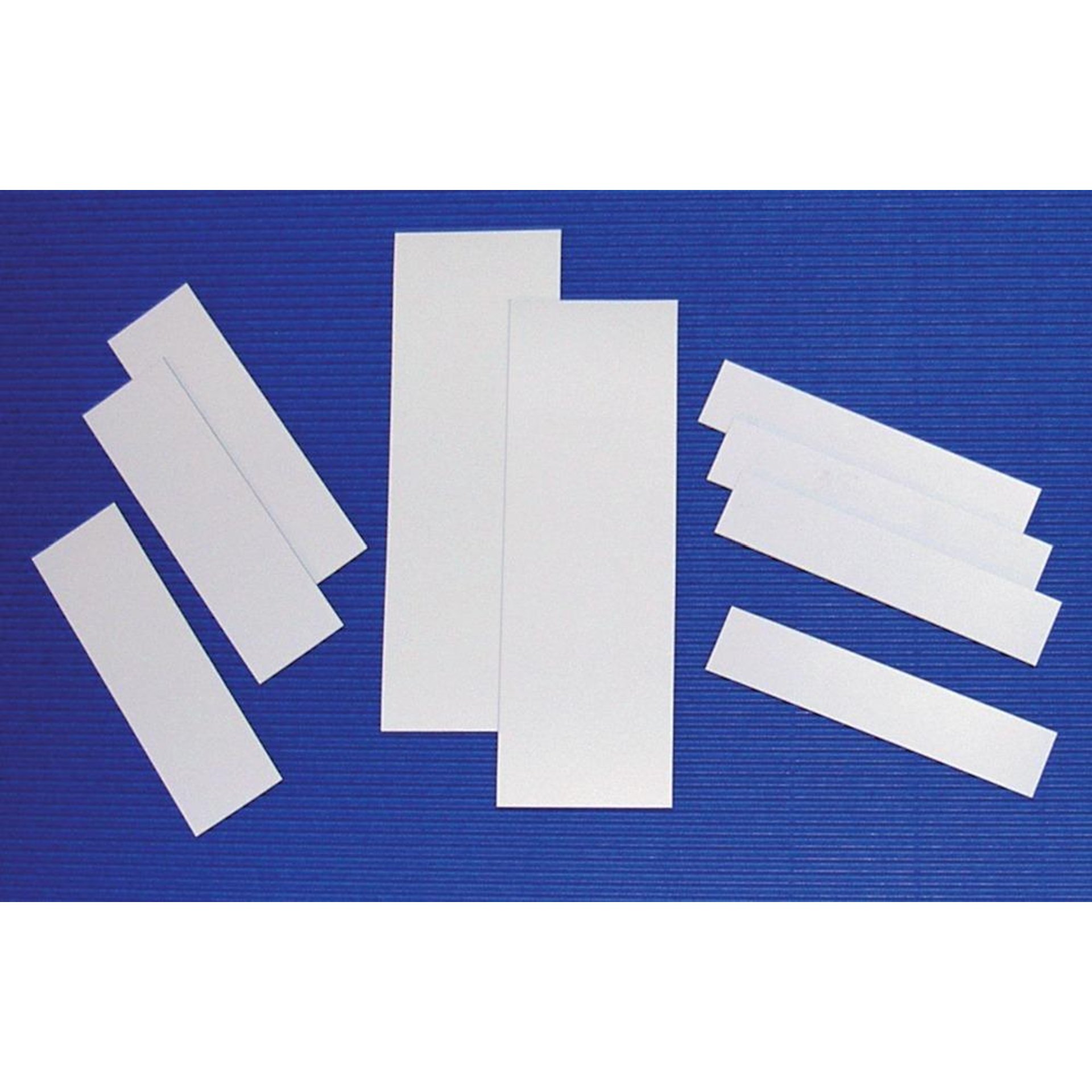 Magnetetiketten, weiß