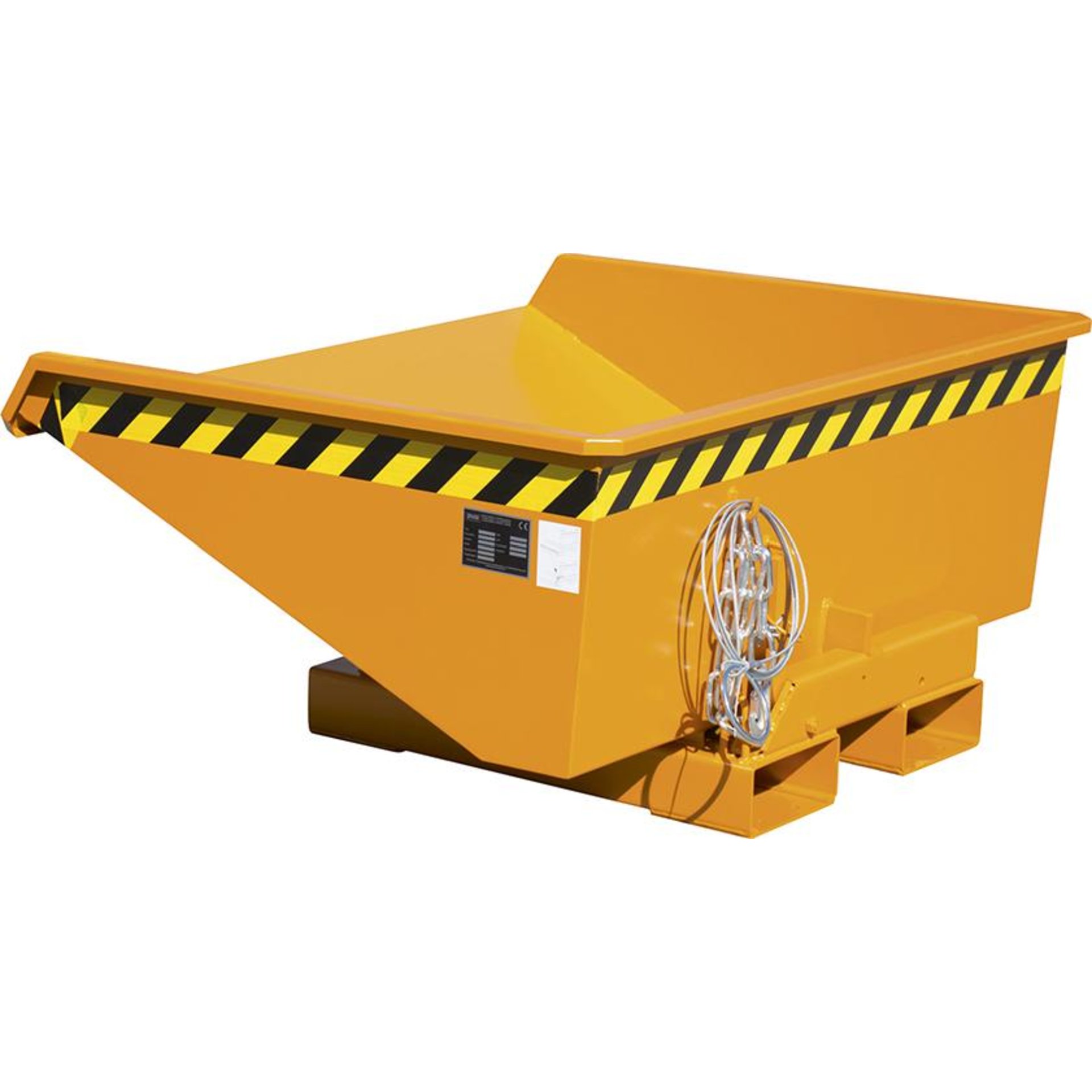 Kippbehälter EXPO 255 l B925xT960xH540 mm RAL5012 Tragkraft 750kg