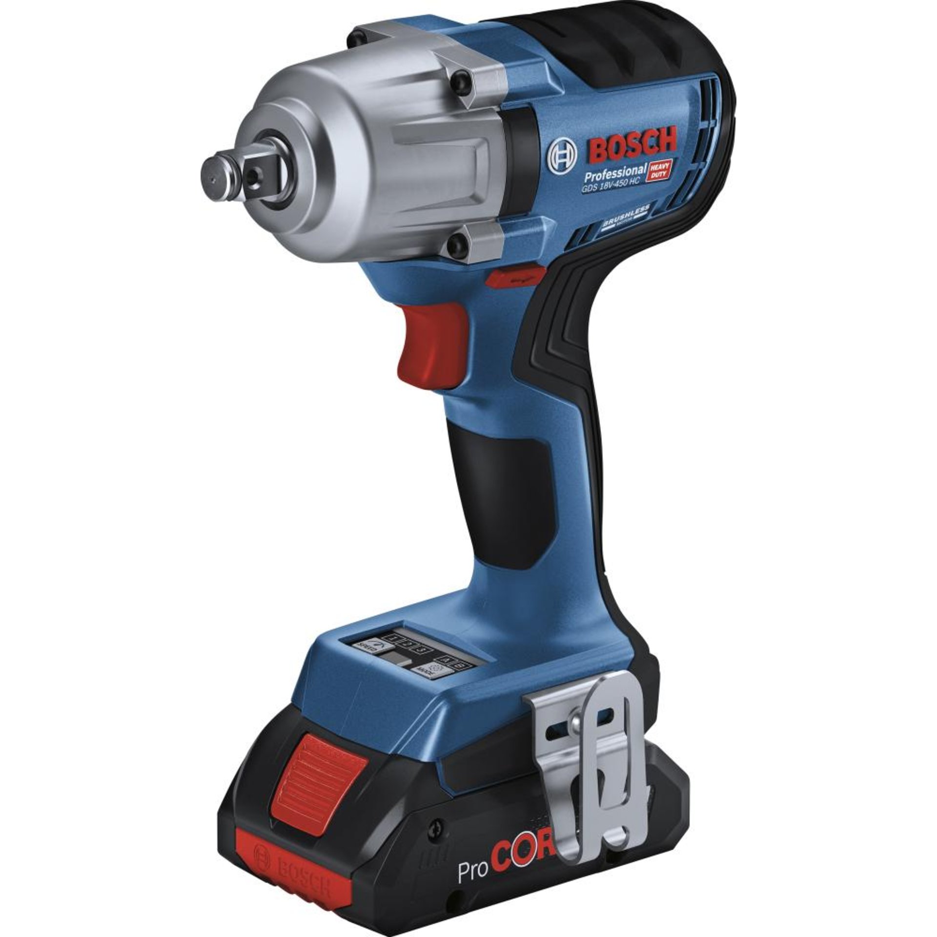 Akku-Schlagschrauber GDS 18V-450 HC Bosch 2 x 18 V 4,0 Ah ProCore L-Boxx Como