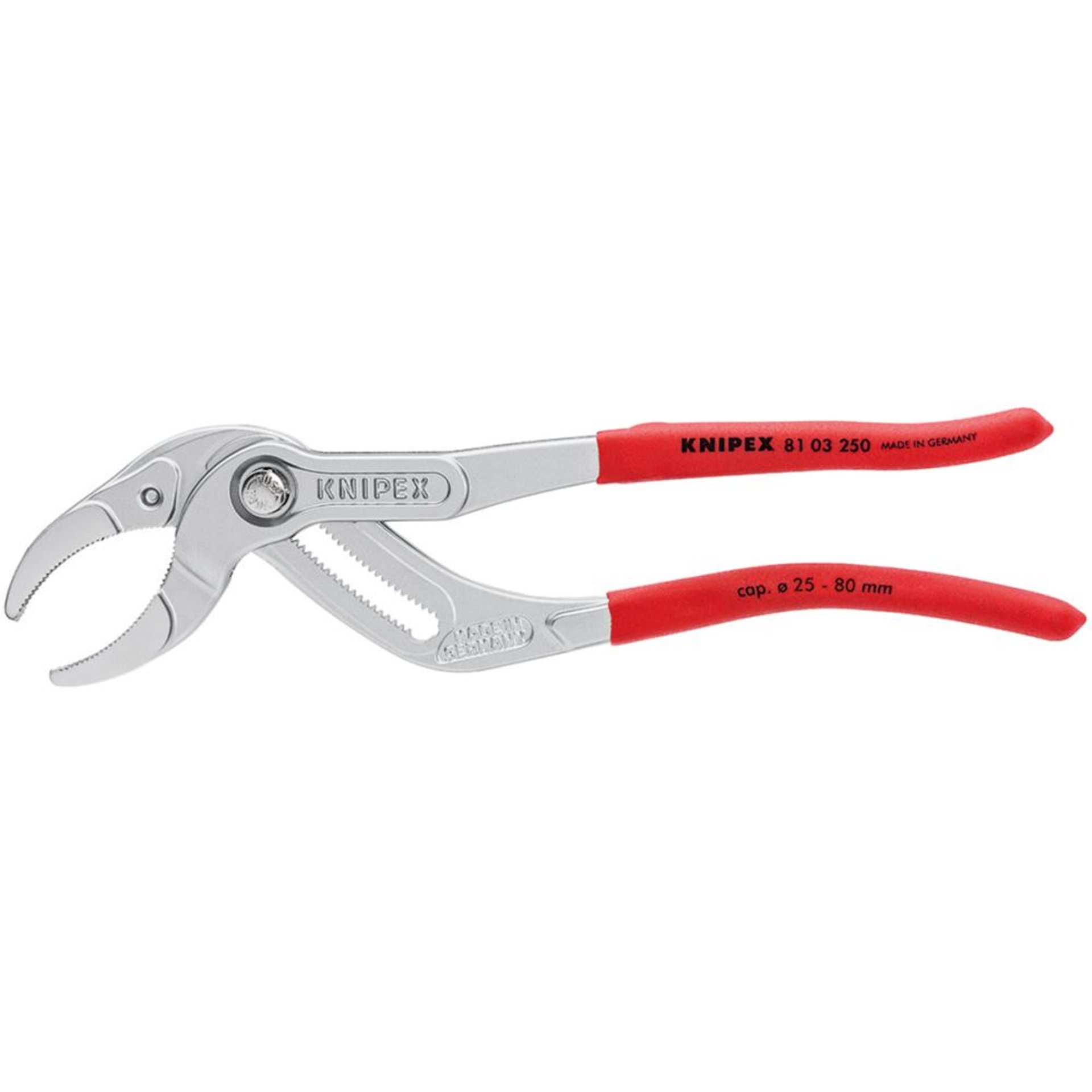 Syphon-Greifzange verchromt tauchisoliert 250mm KNIPEX