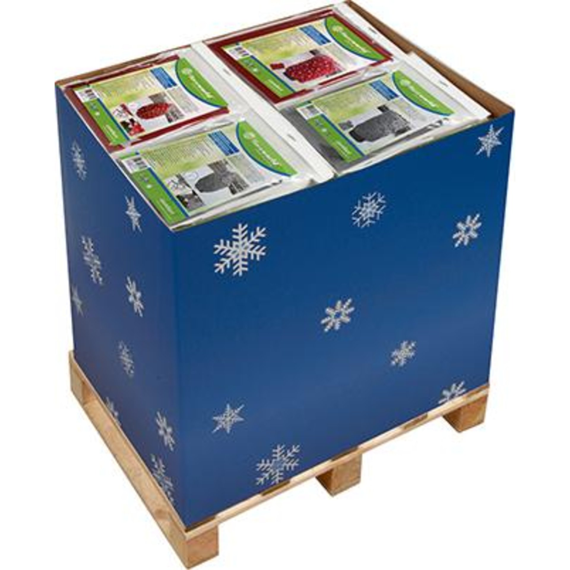 Hauben- u. WintervliesSternenmotiv FWDisplay affungsartikel