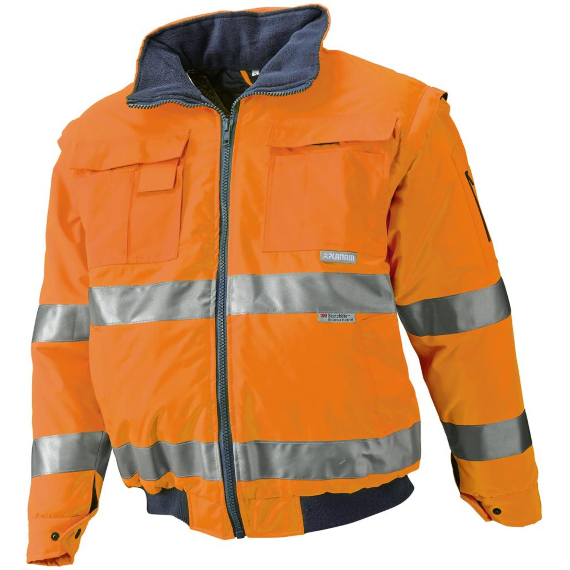 Warnpilotenjacke uni