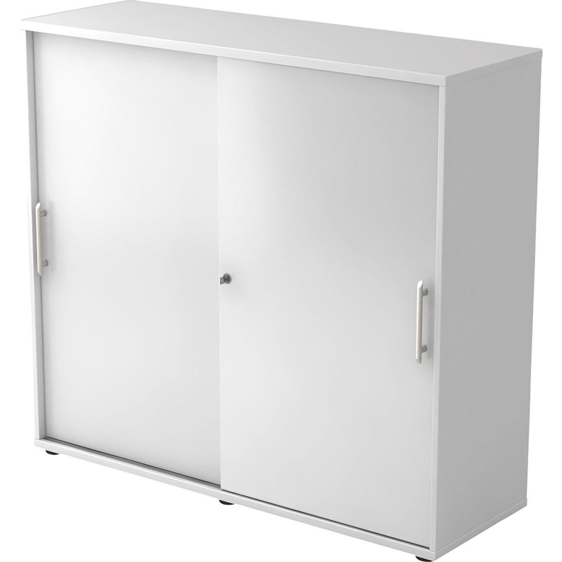 Schiebetürenschrank, 3 Ordnerhöhen
