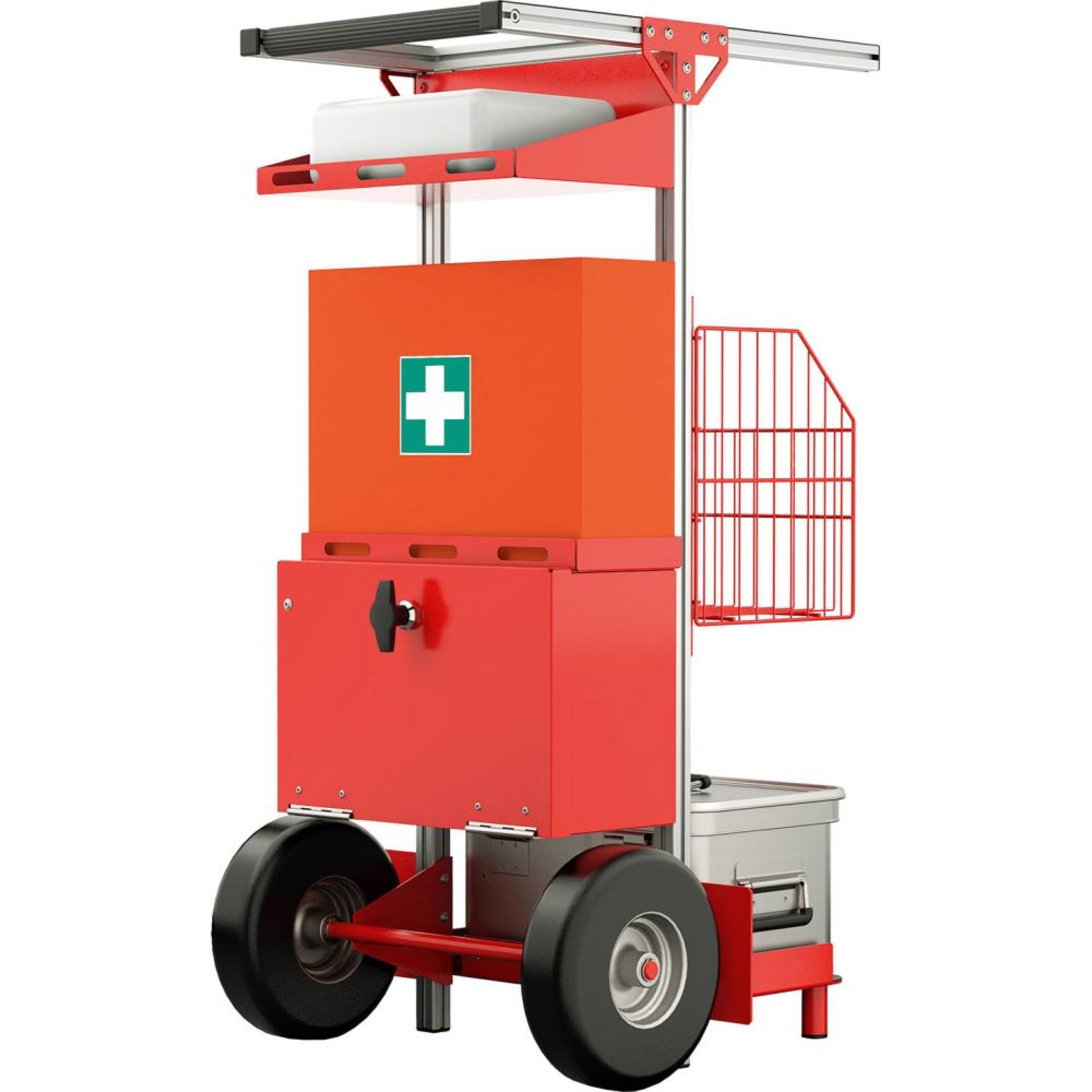 SafeCaddy "Erste Hilfe" mit Beladung SafeCaddy Erste Hilfe mit Beladung