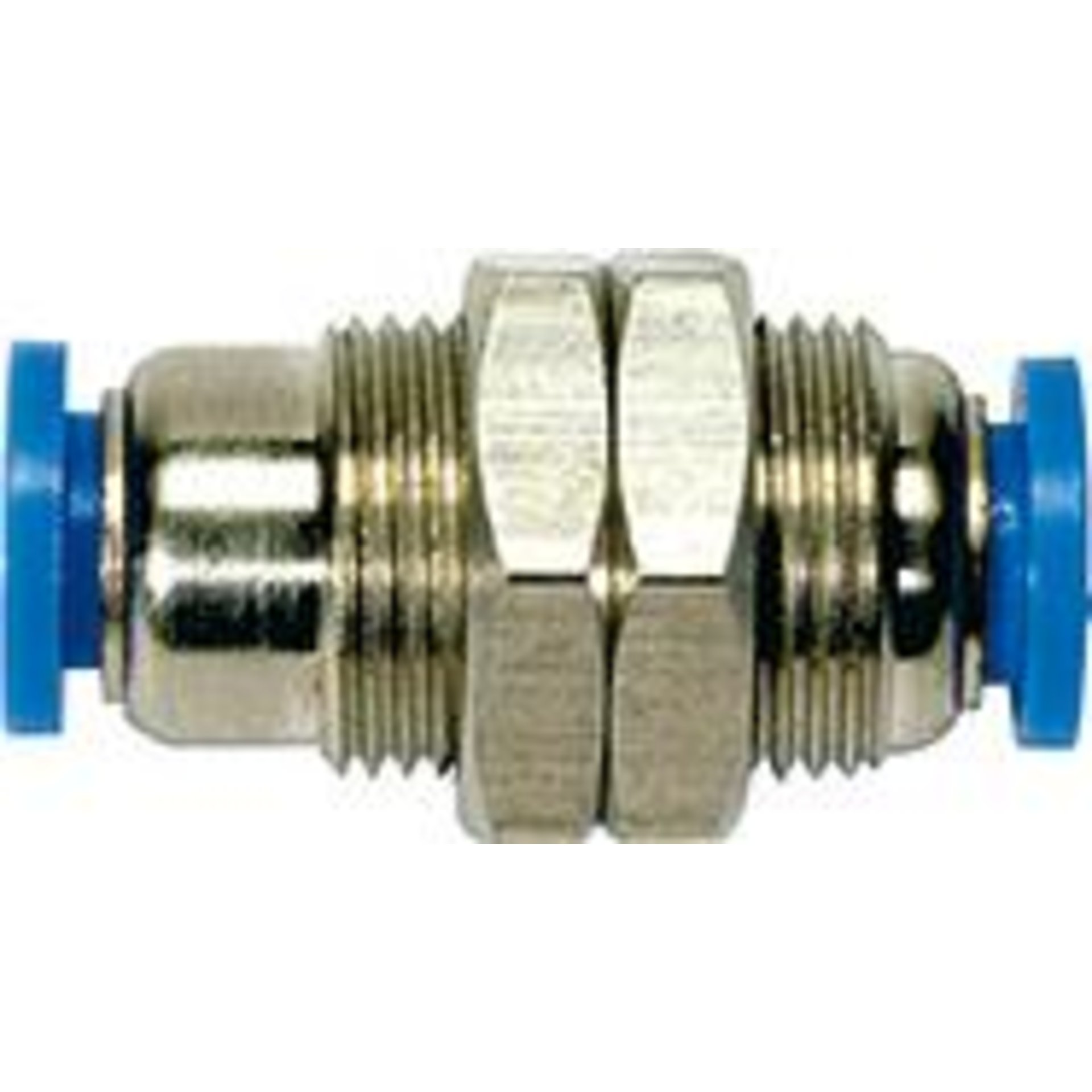 Gerade Schott- Steckverbinbung Blaue Serie M22x1 Schlauch-Ø 12 RIEGLER