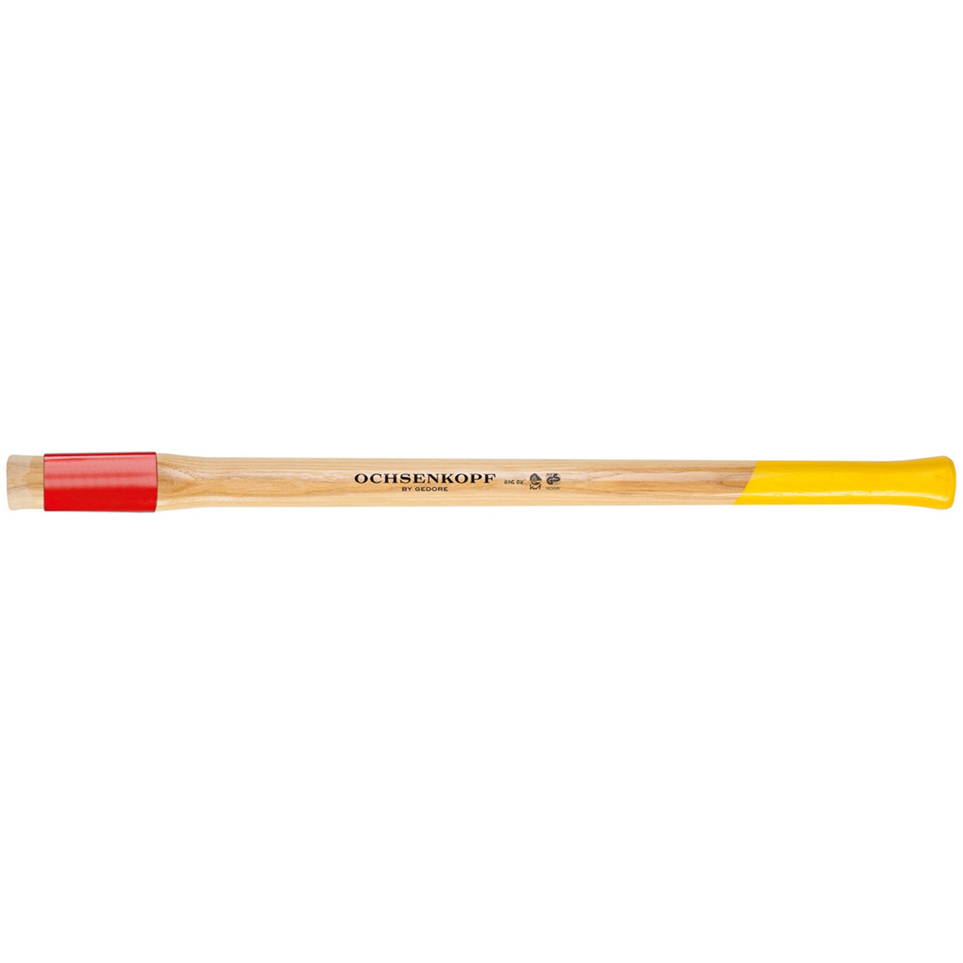 OX E-696 H-0850 Ersatzstiel, Hickory, ROTBAND-PLUS, 900 mm