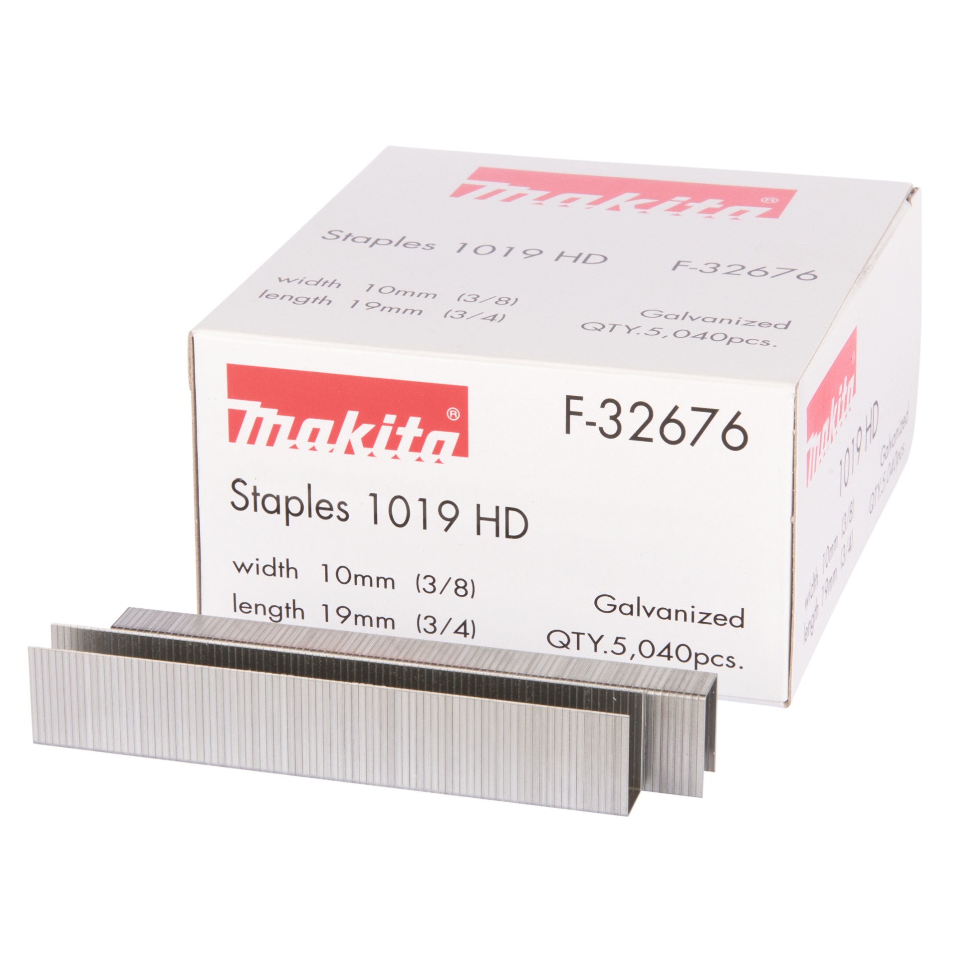 Klammern 19mm 1019HD 10,55x0,55x1,15mm