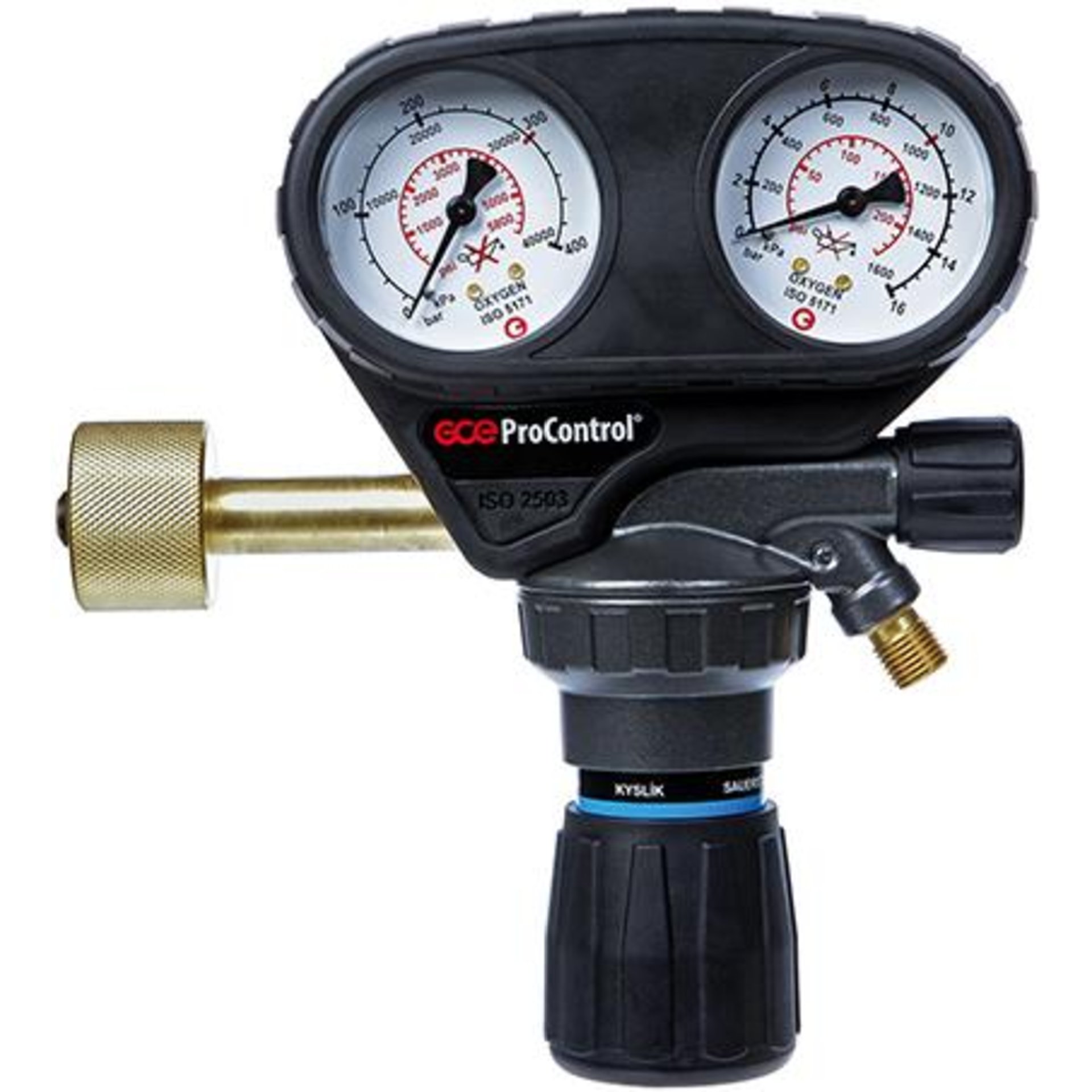 Druckminderer Arg./Co2 300bar 30l/min. Ausg.1/5 W 30x2 G1/4", EU