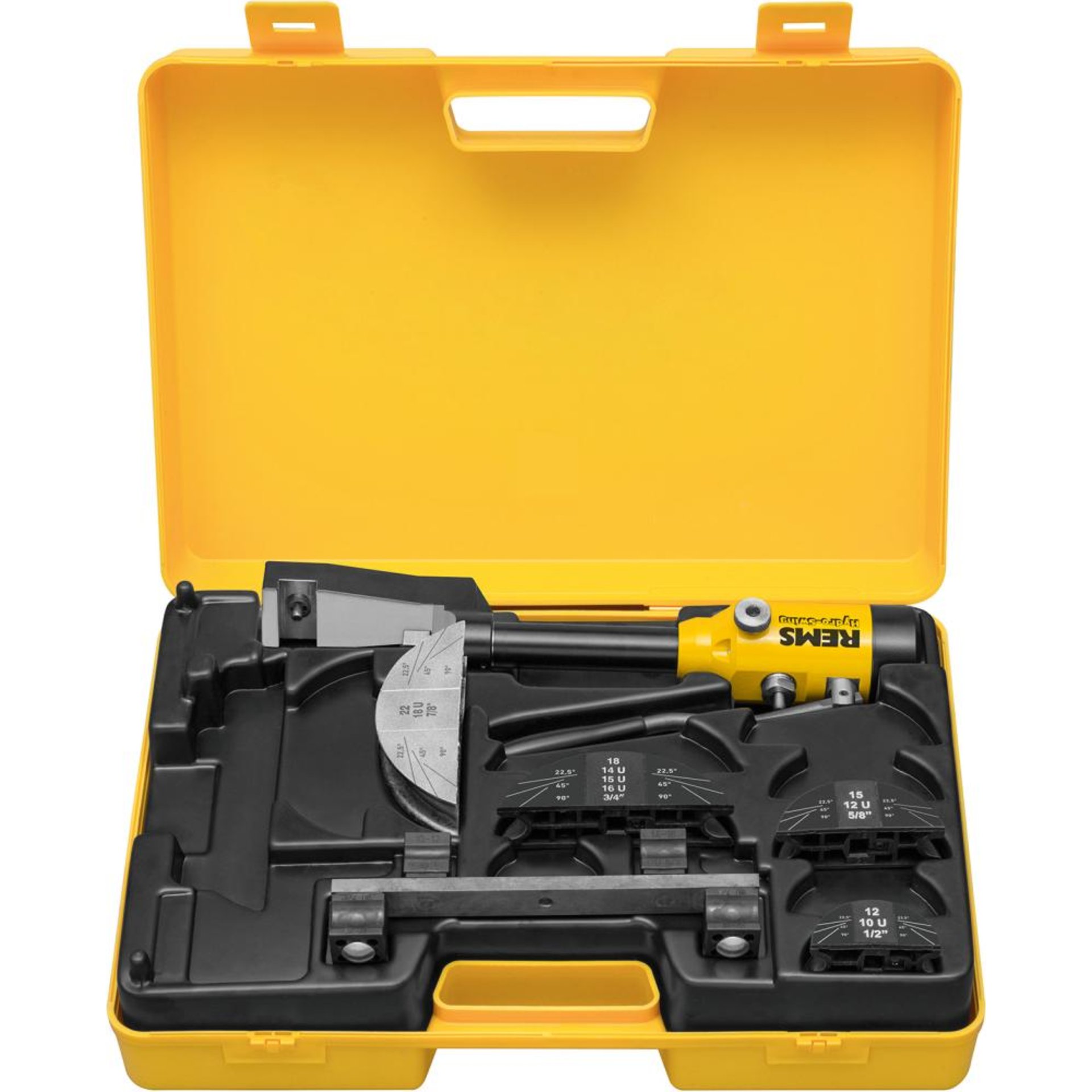 Einhand-Rohrbieger mit Hydraulikvorschub