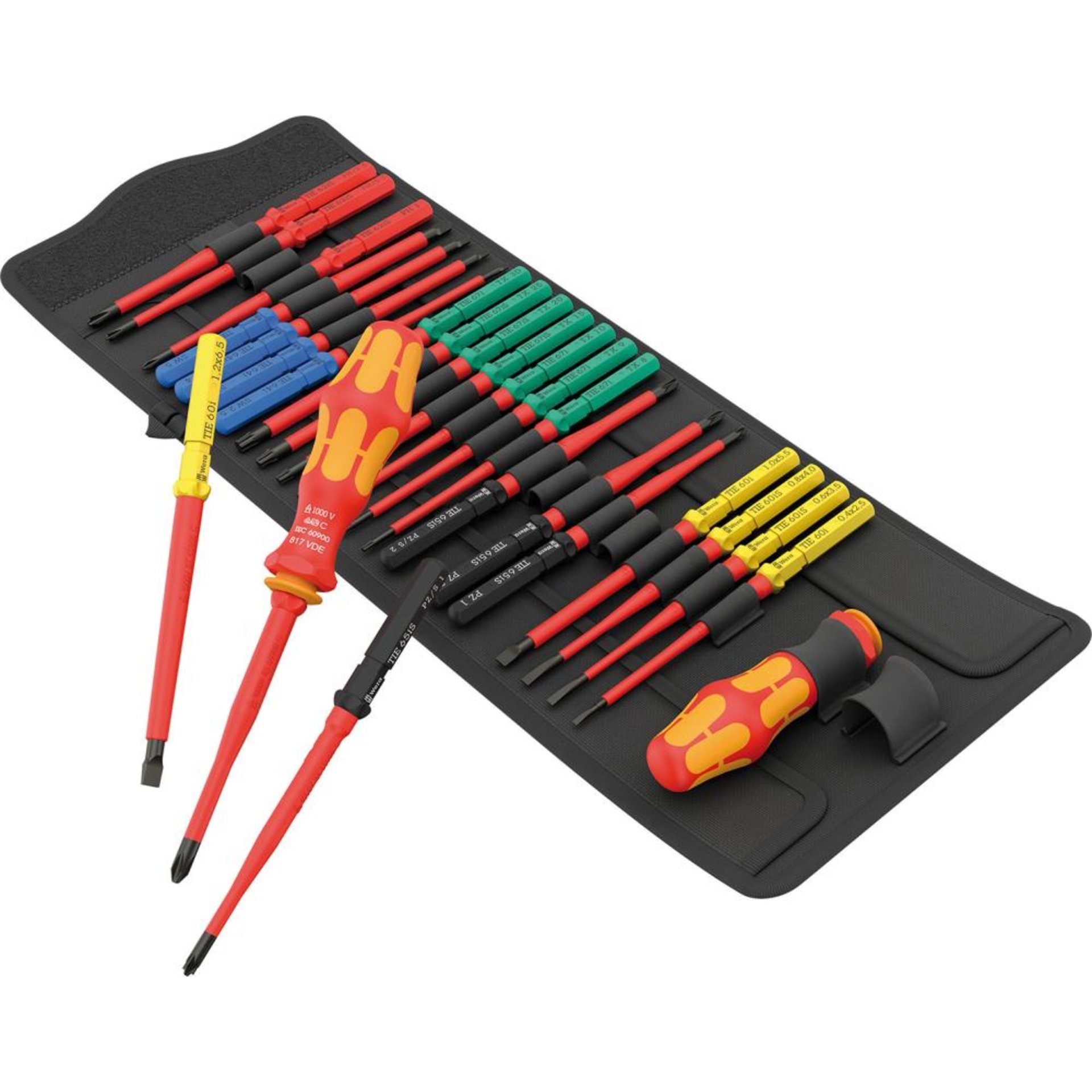 Wechselklingen-Satz Kraftform Kompakt VDE 26-teilig VDE Big Pack Wera