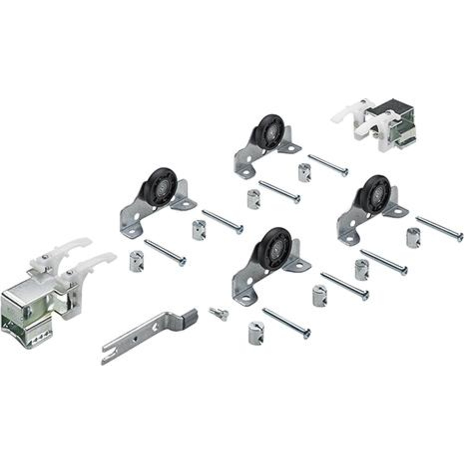TopLine 1 Set für 2-türigen Schrank/50kg Hettich