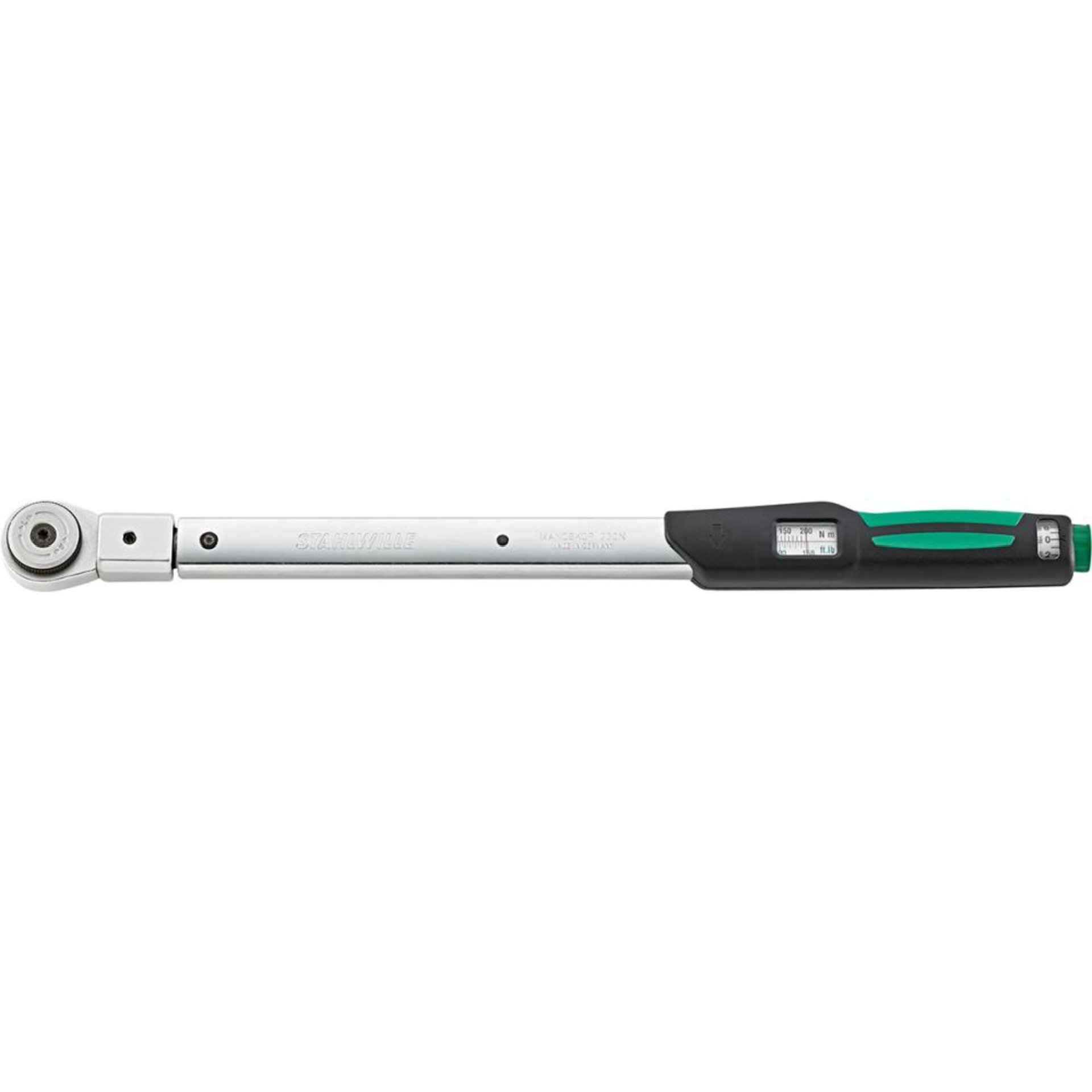 Drehmomentschlüssel MANOSKOP® 730NR, Lieferung im Kunststoffkoffer.