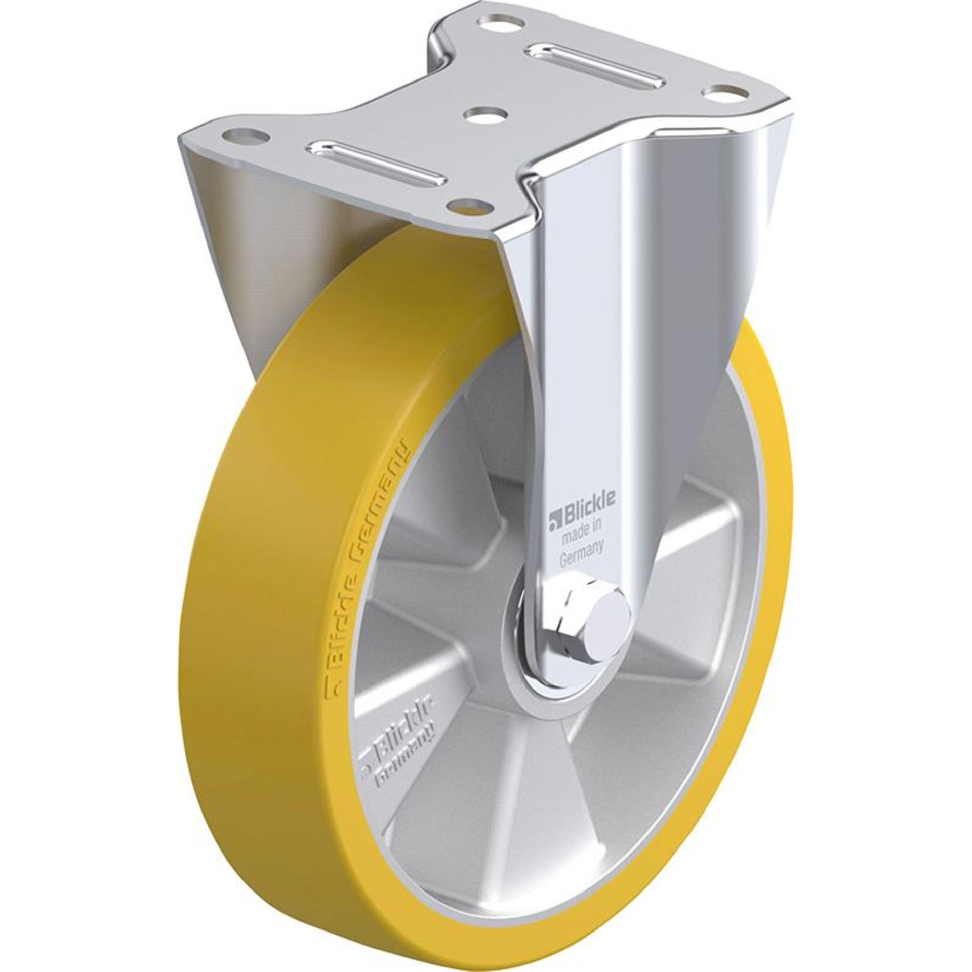 Bockrolle Rad-D200mm Polyurethan B-ALTH 200K