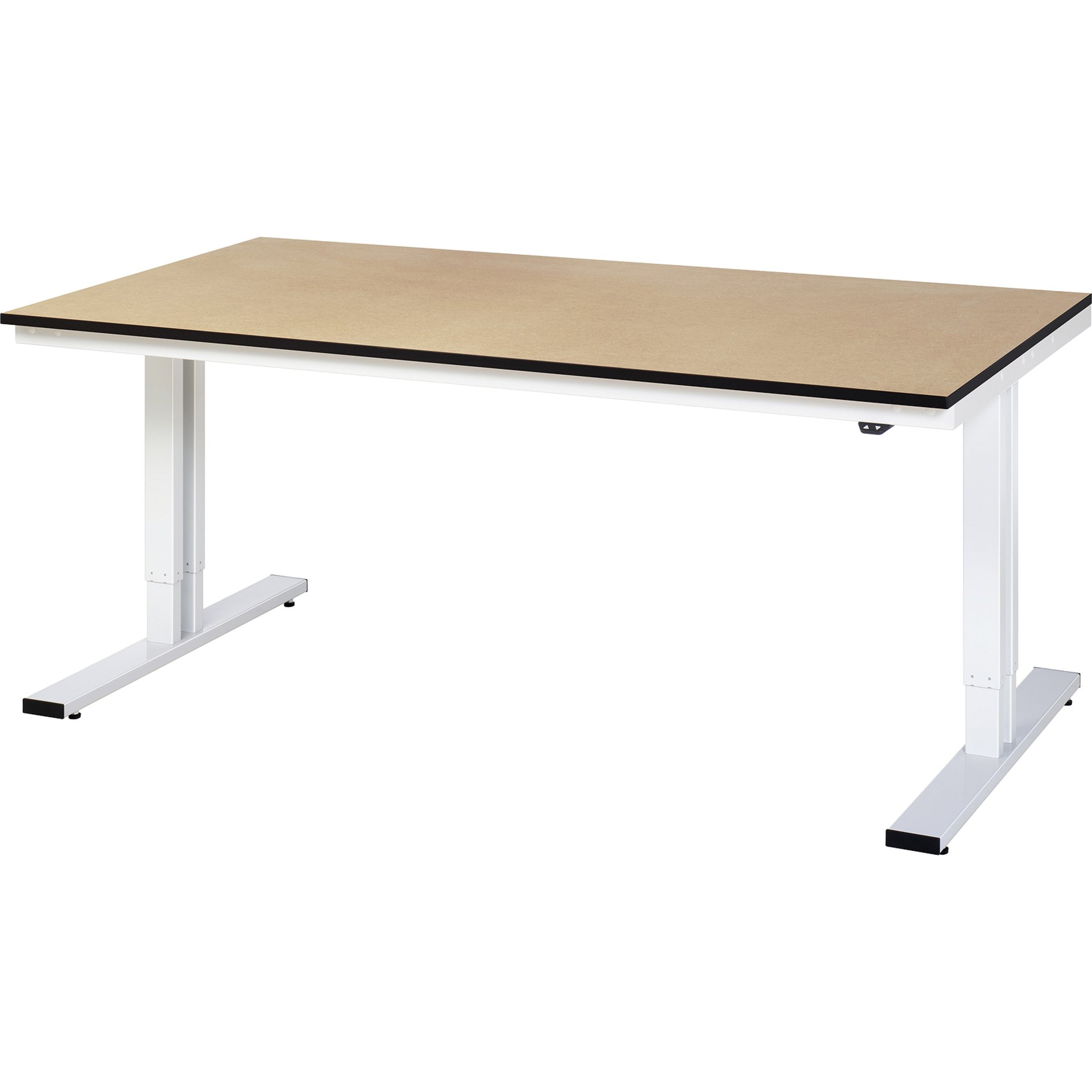 Werktisch elektrisch höhenverstellbar, B2000xT1000xH720-1120mm, F-Platte-22 mm