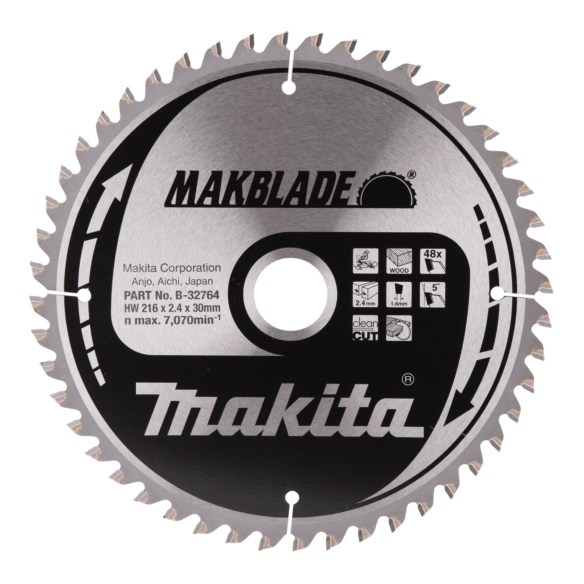 Kreissägeblatt 216x30x48Z MAKBLADE