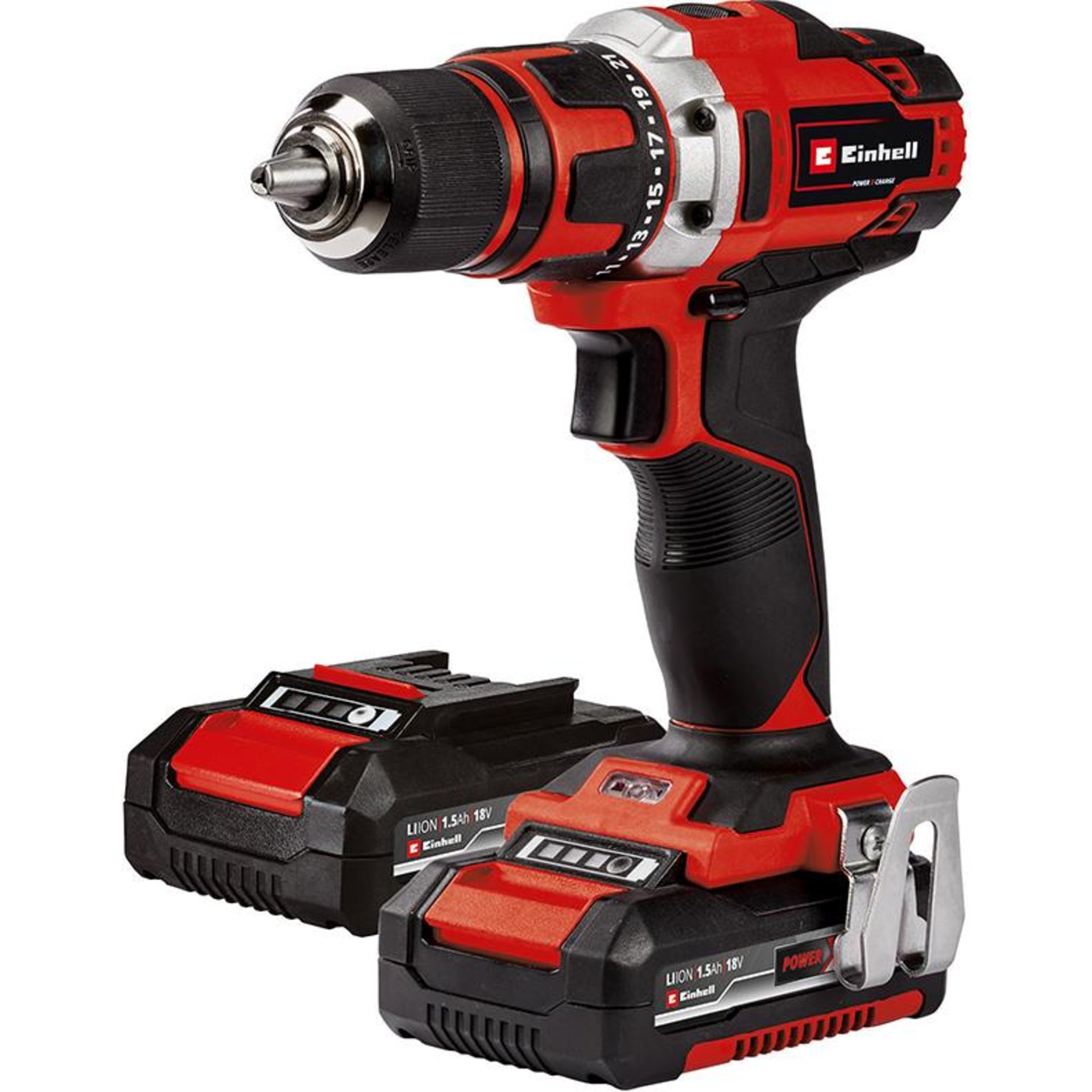 Akku-ohrschraur TE-CD 18/40-1 i 2x1,5 Ah